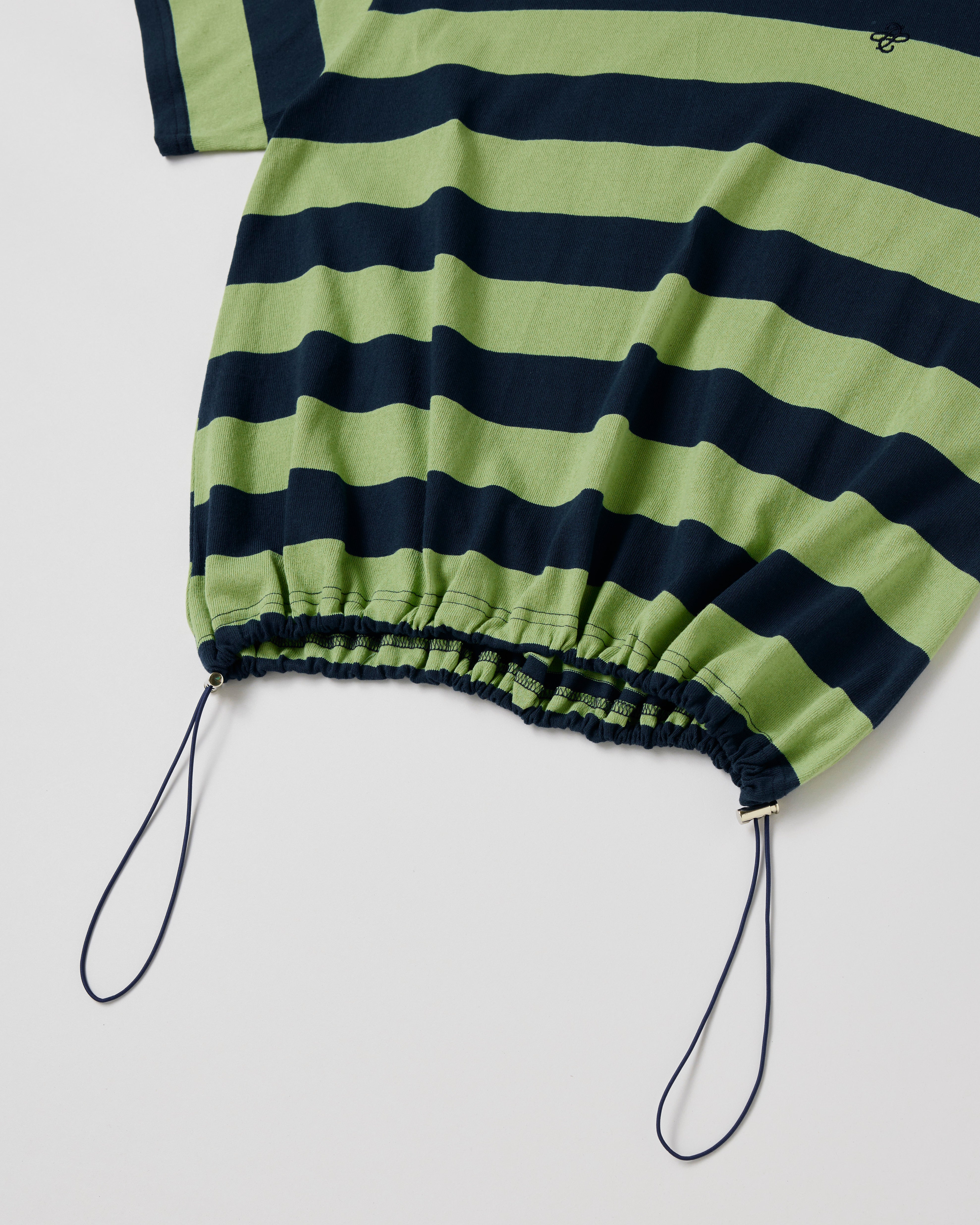 Cocoon border t-shirt (green)