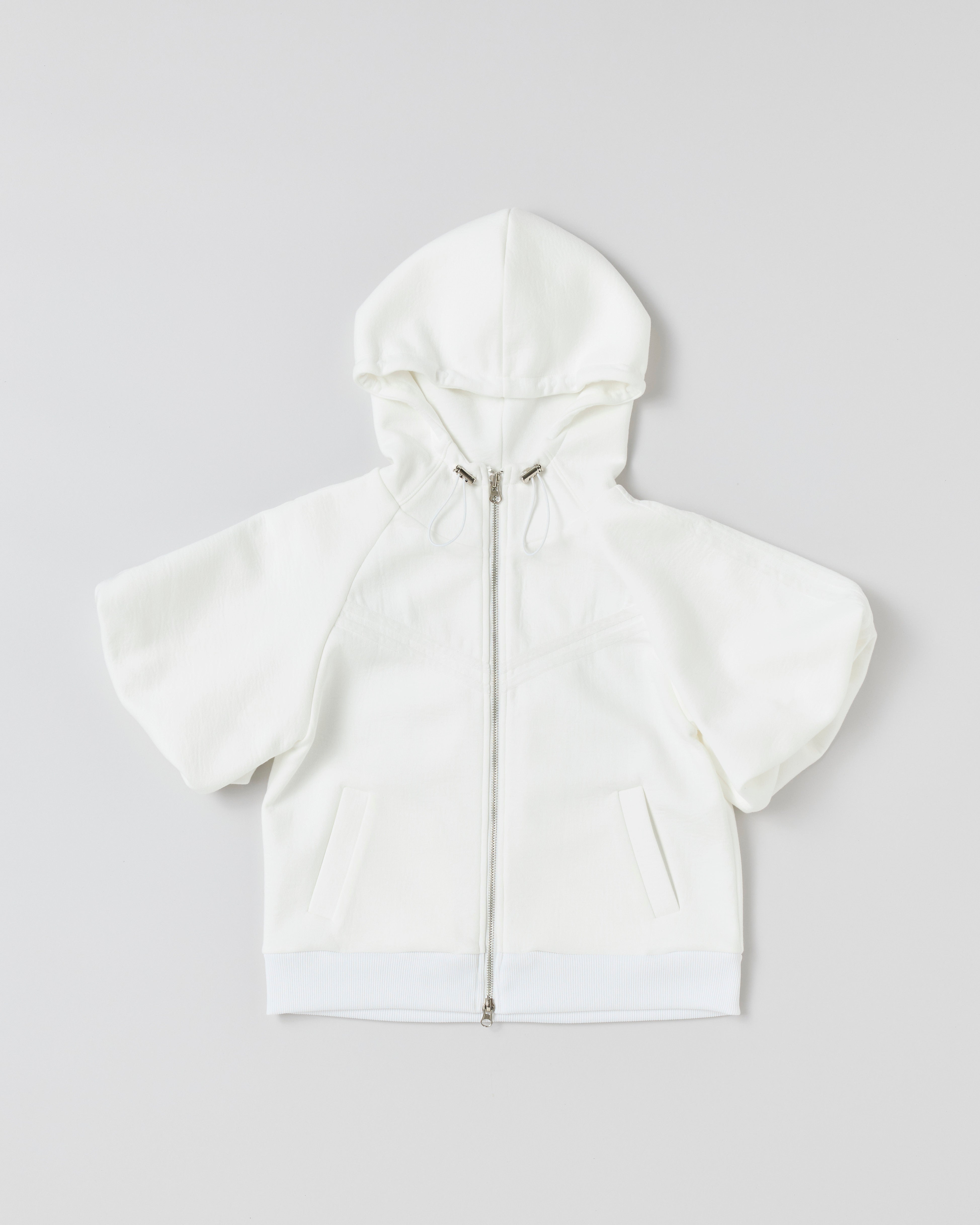 Bonding raglan hoodie (white)