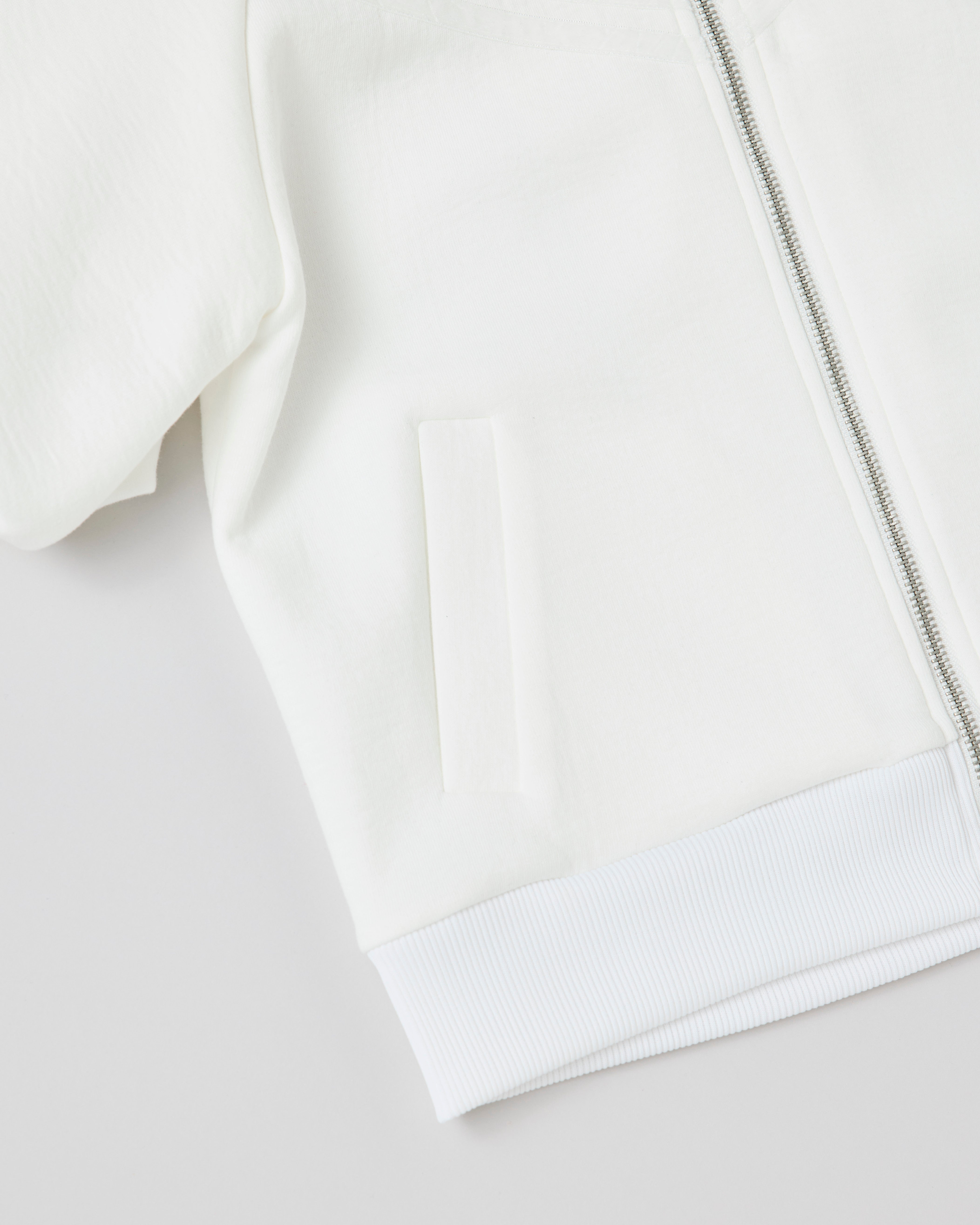 Bonding raglan hoodie (white)