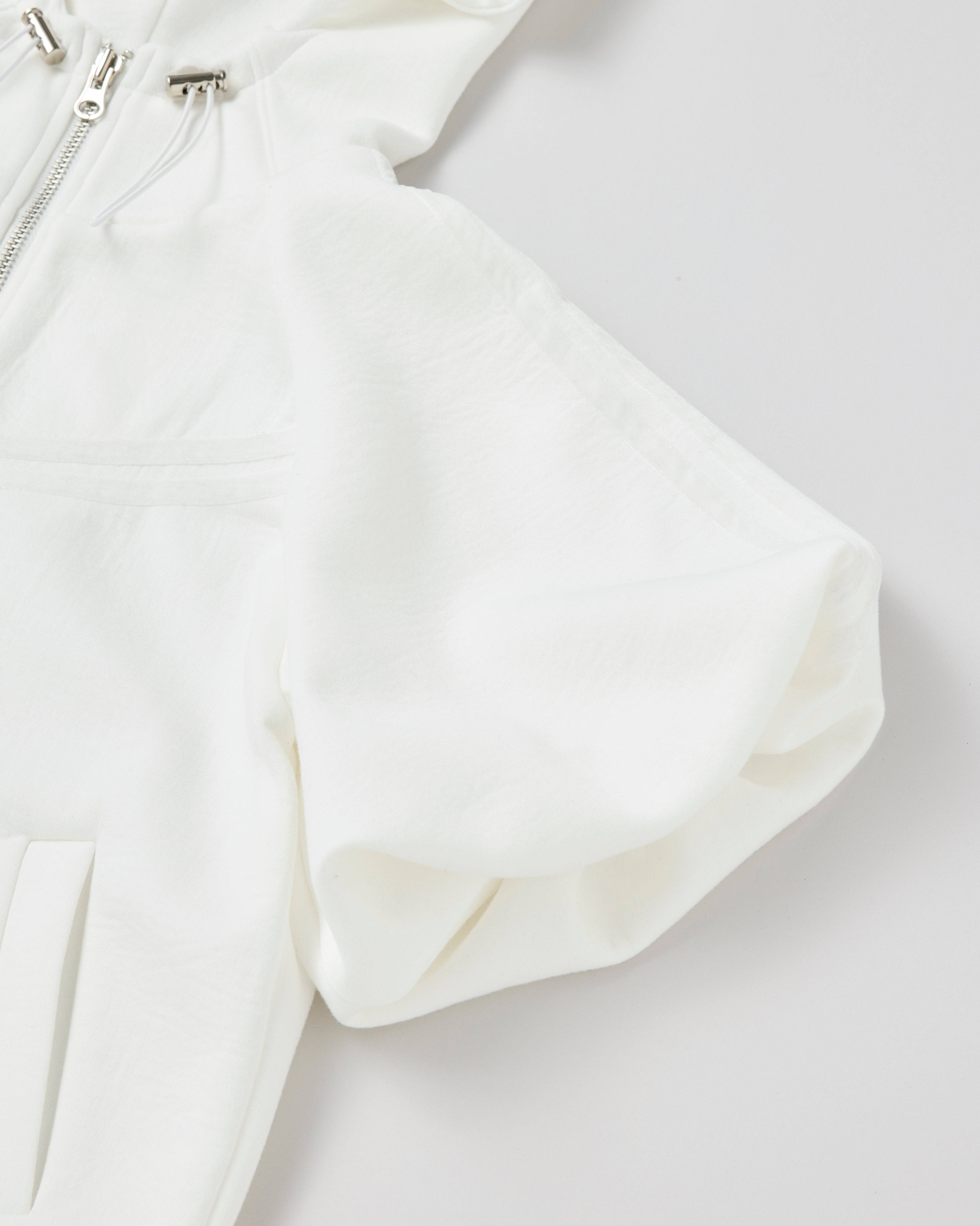 Bonding raglan hoodie (white)