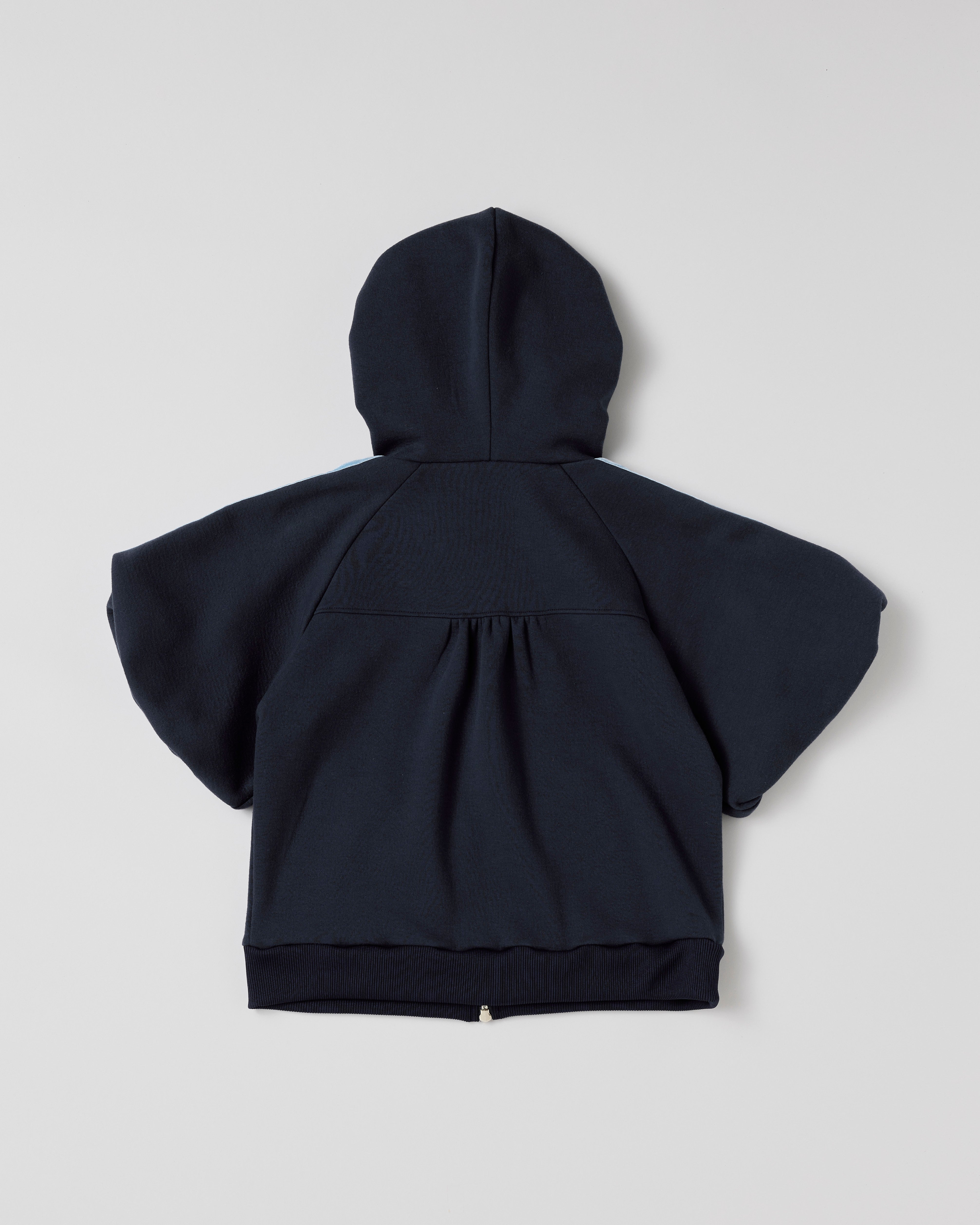 Bonding raglan hoodie (navy)