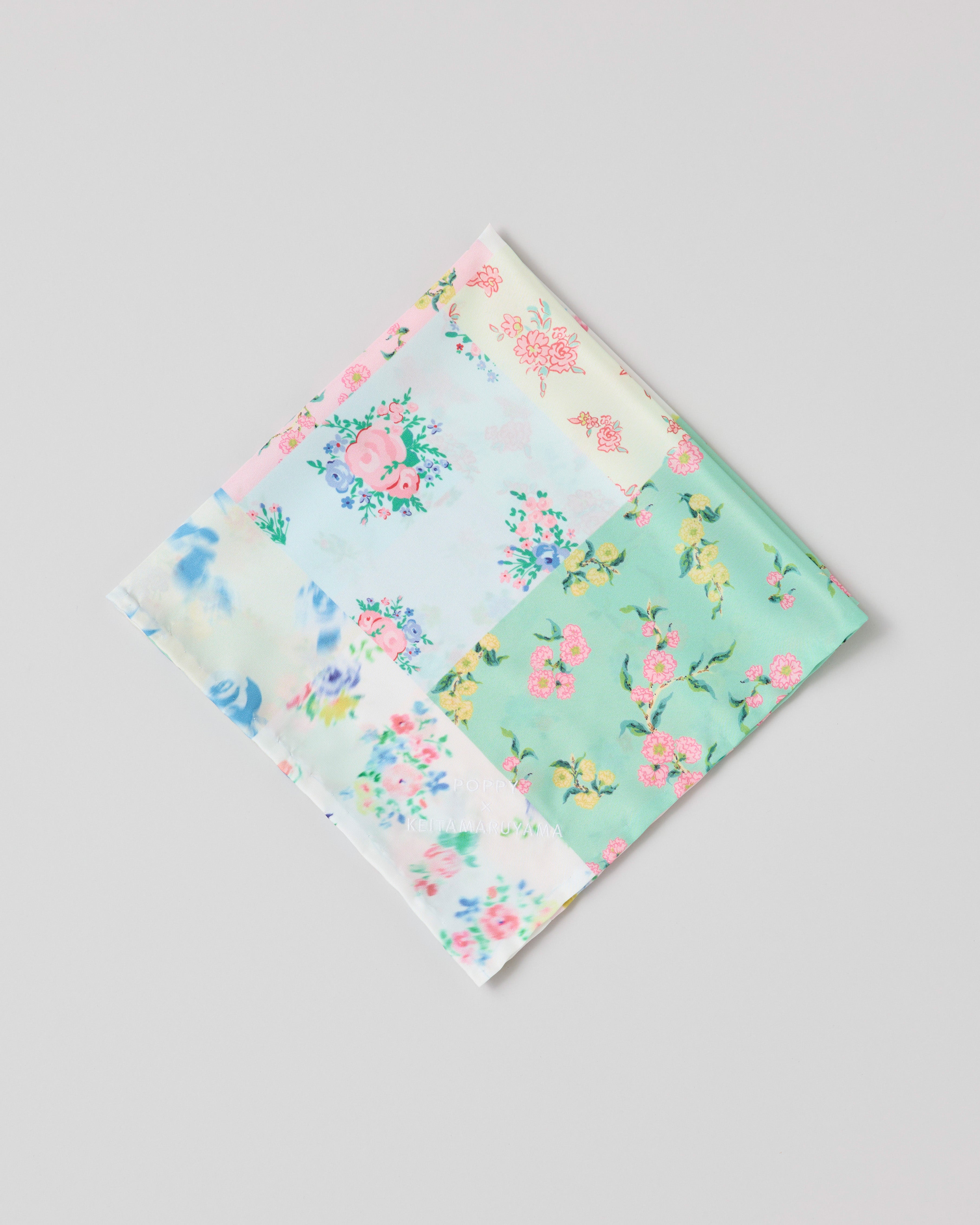 Romantic patchwork scarf