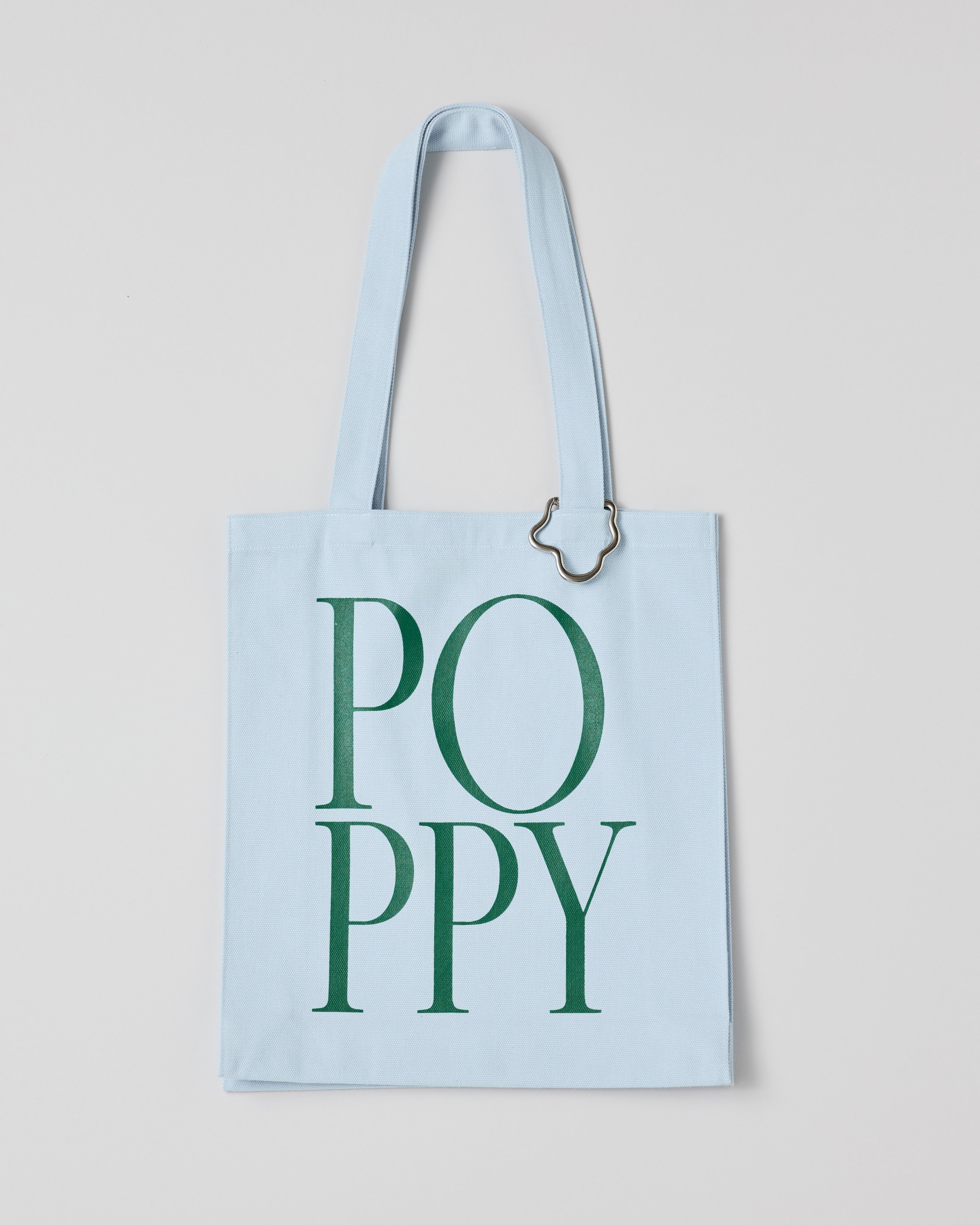 Logo tote bag (blue)