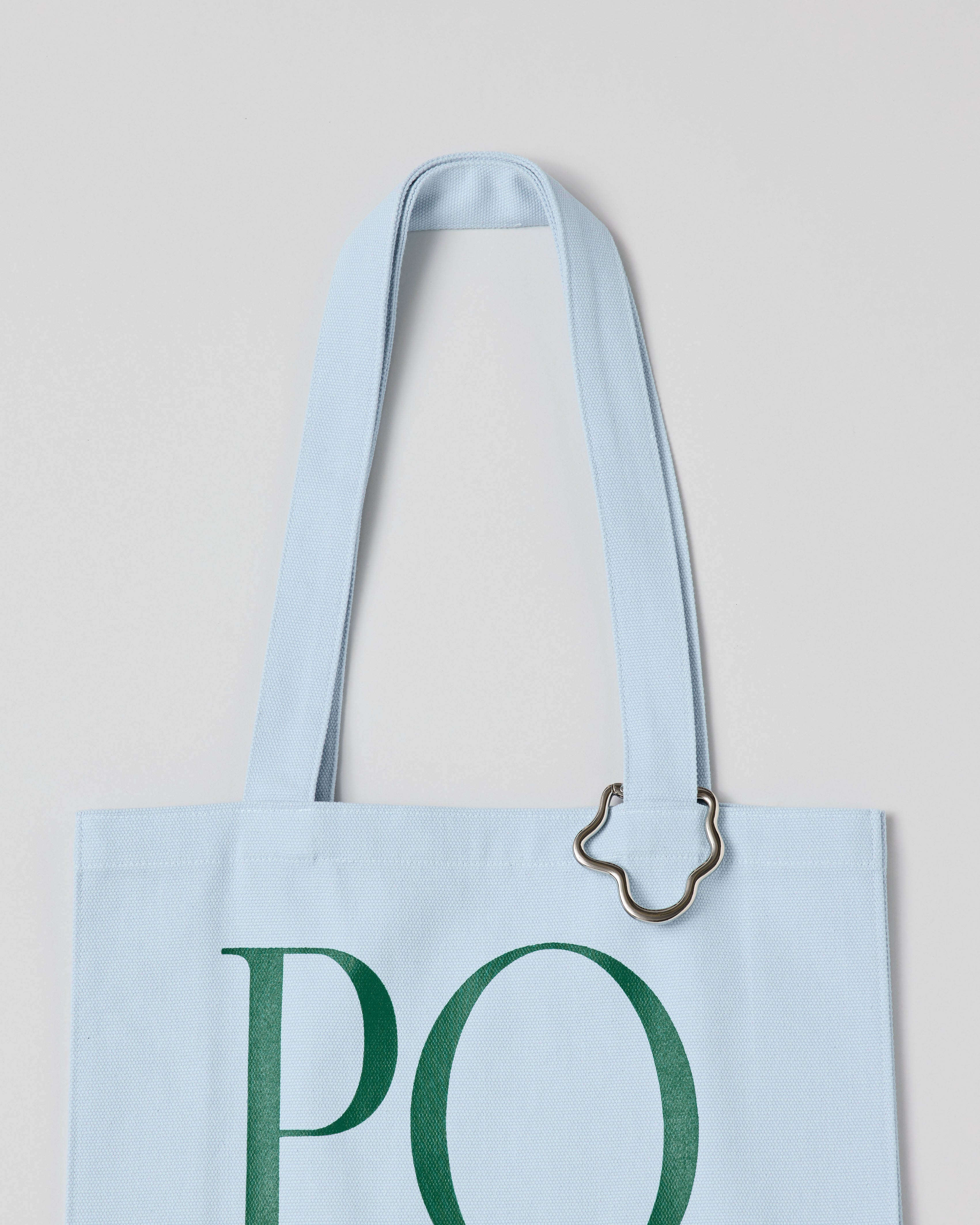 Logo tote bag (blue)