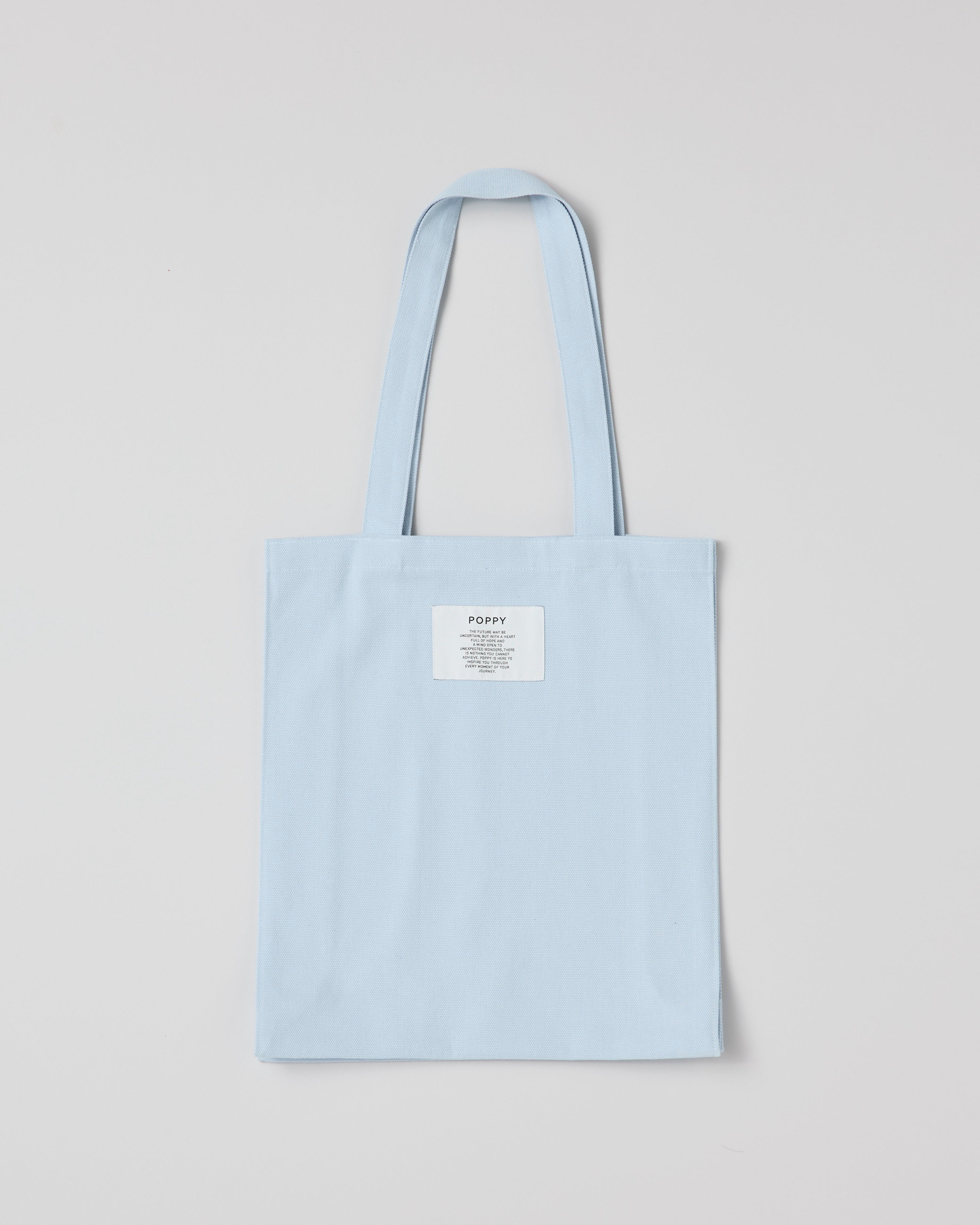 Logo tote bag (blue)