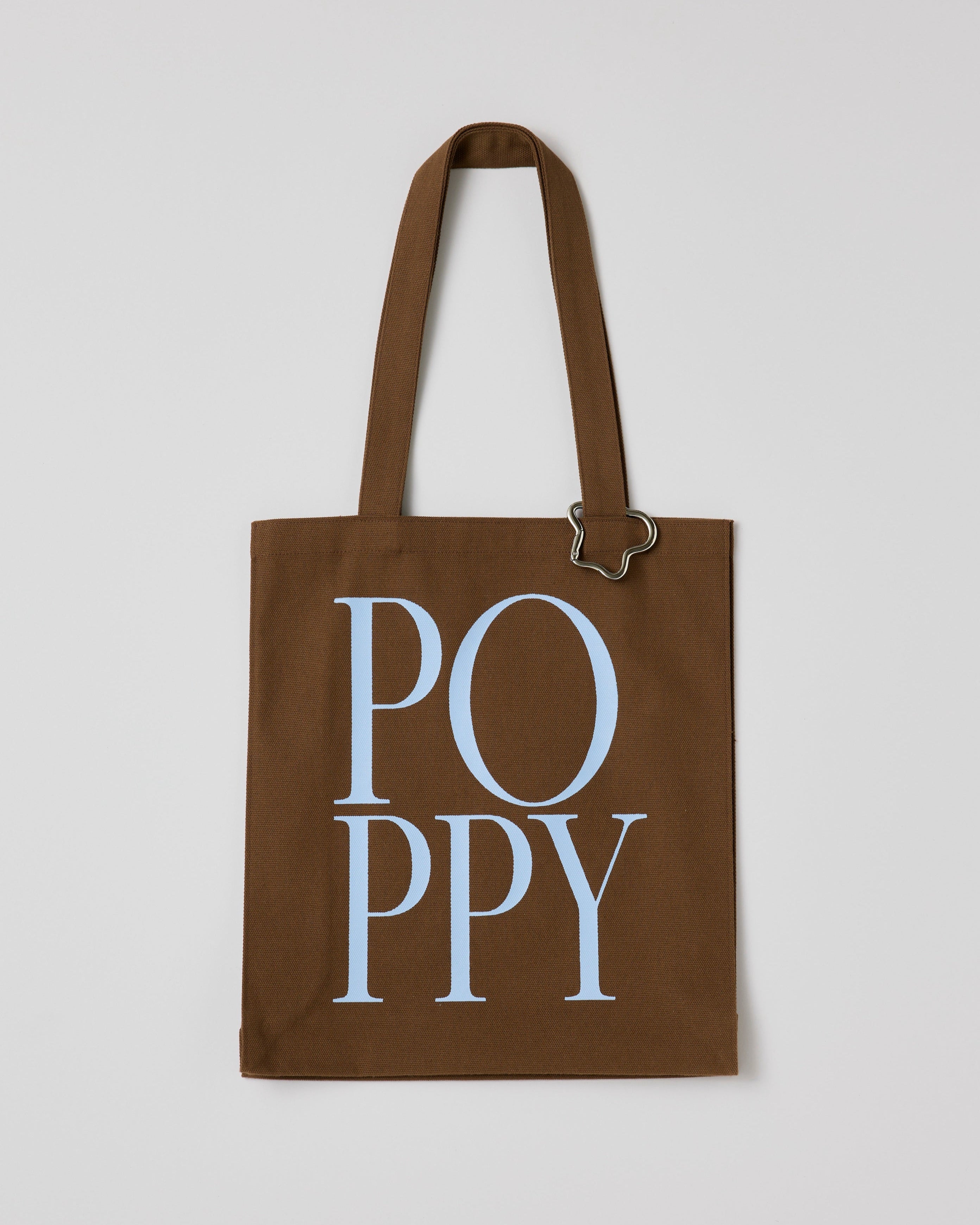 Logo tote bag (brown)