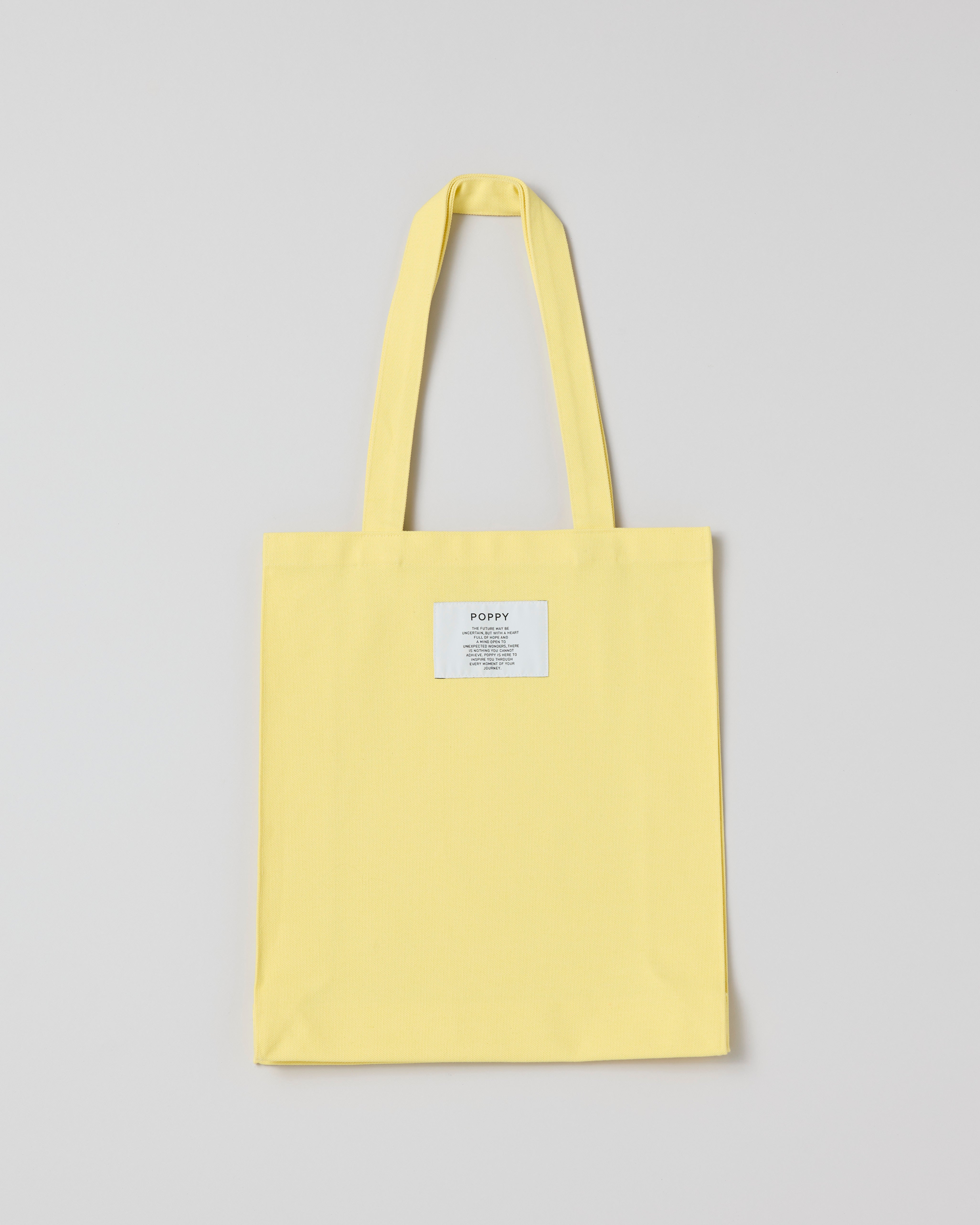Logo tote bag (yellow)