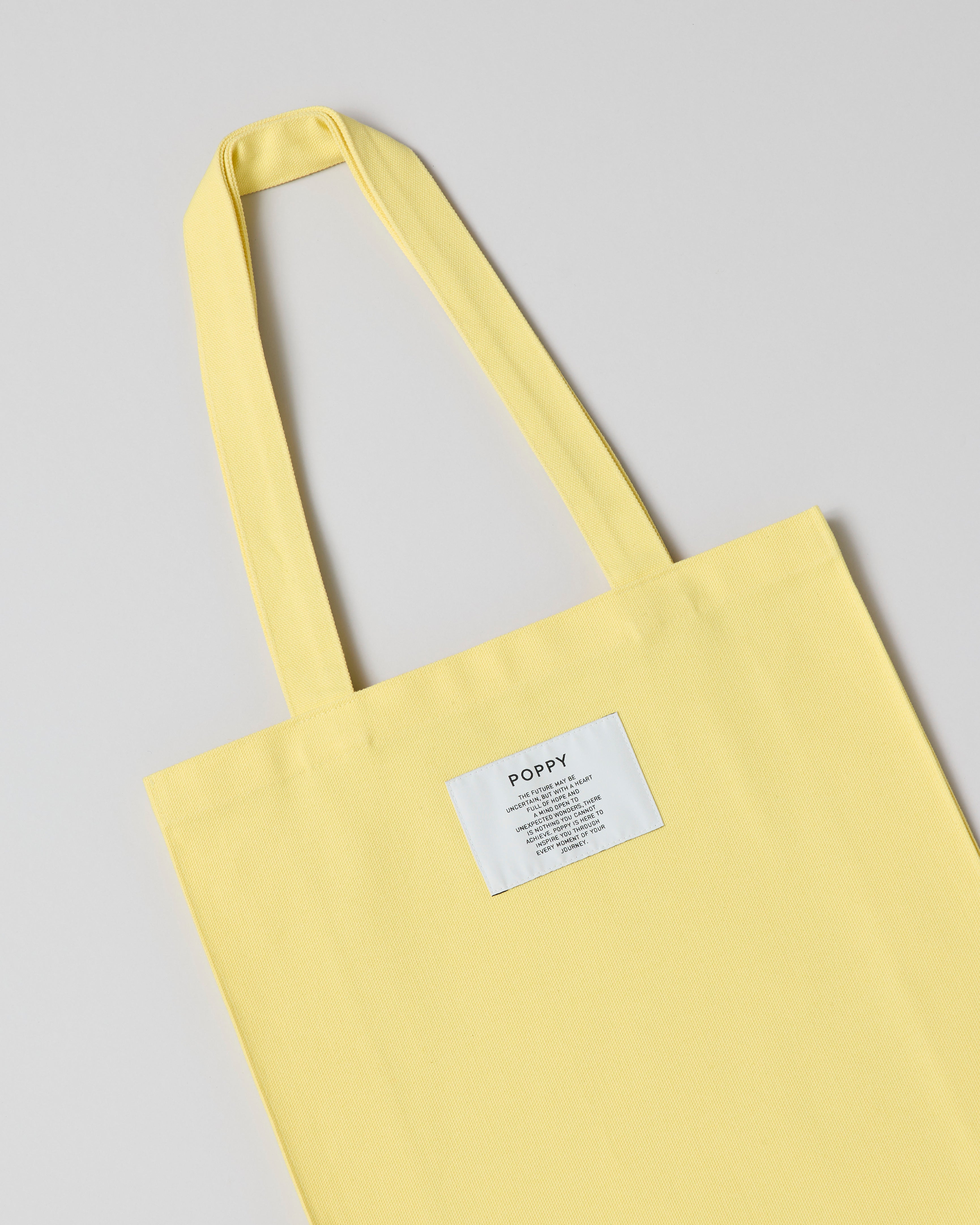 Logo tote bag (yellow)