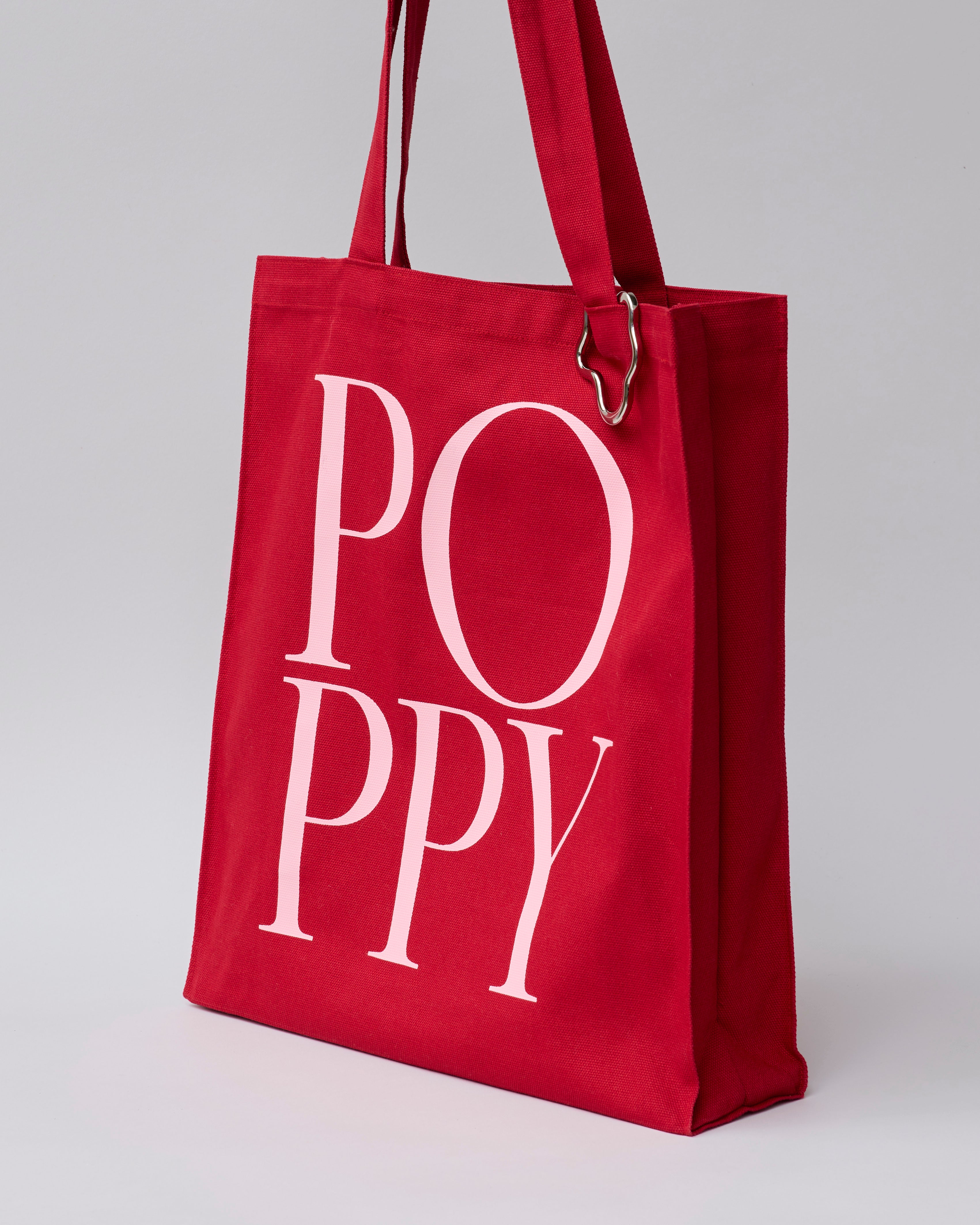 Logo tote bag (red)