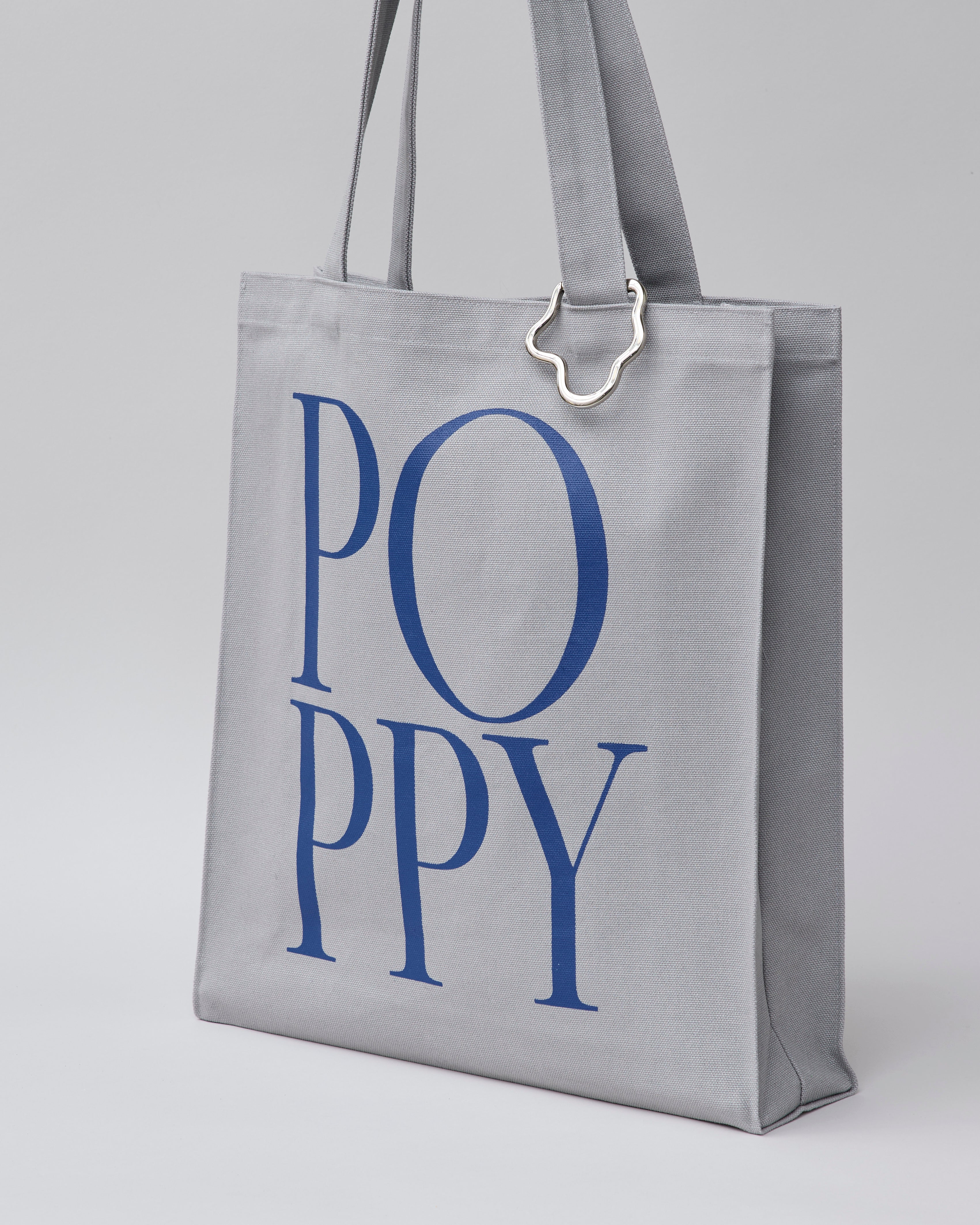 Logo tote bag (gray)