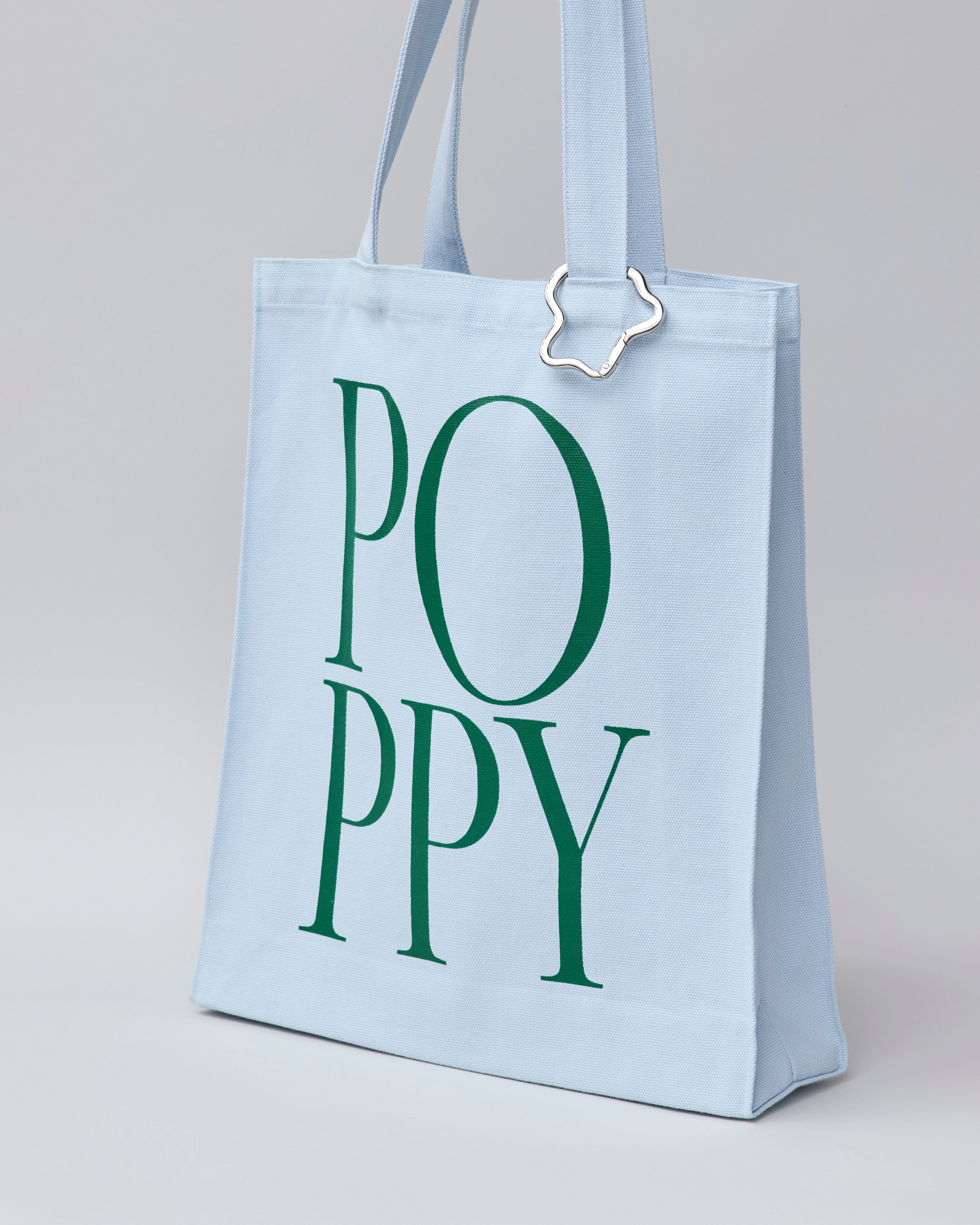 Logo tote bag (blue)