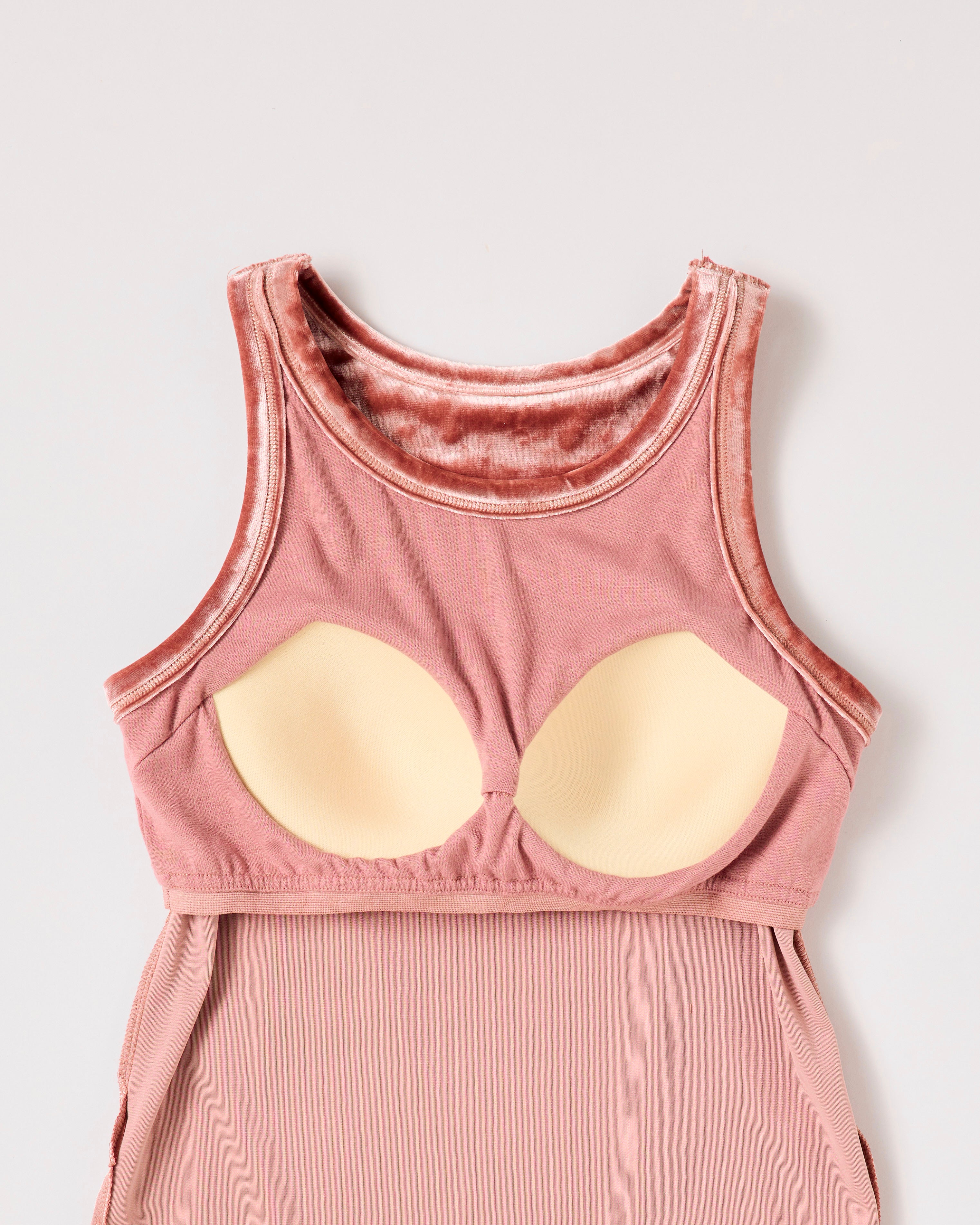 Velour tank top