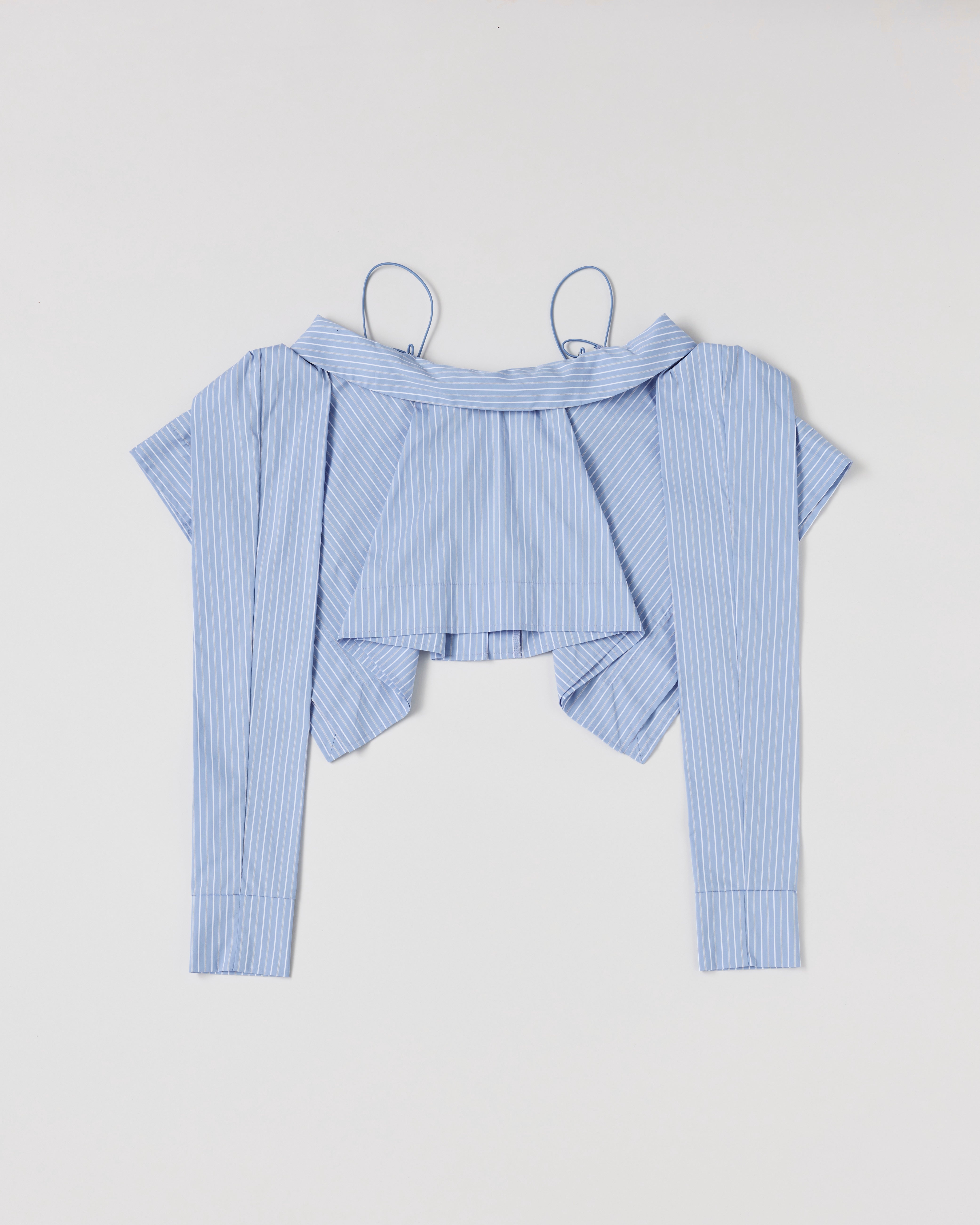 Handkerchief hem 2way bustier/skirt