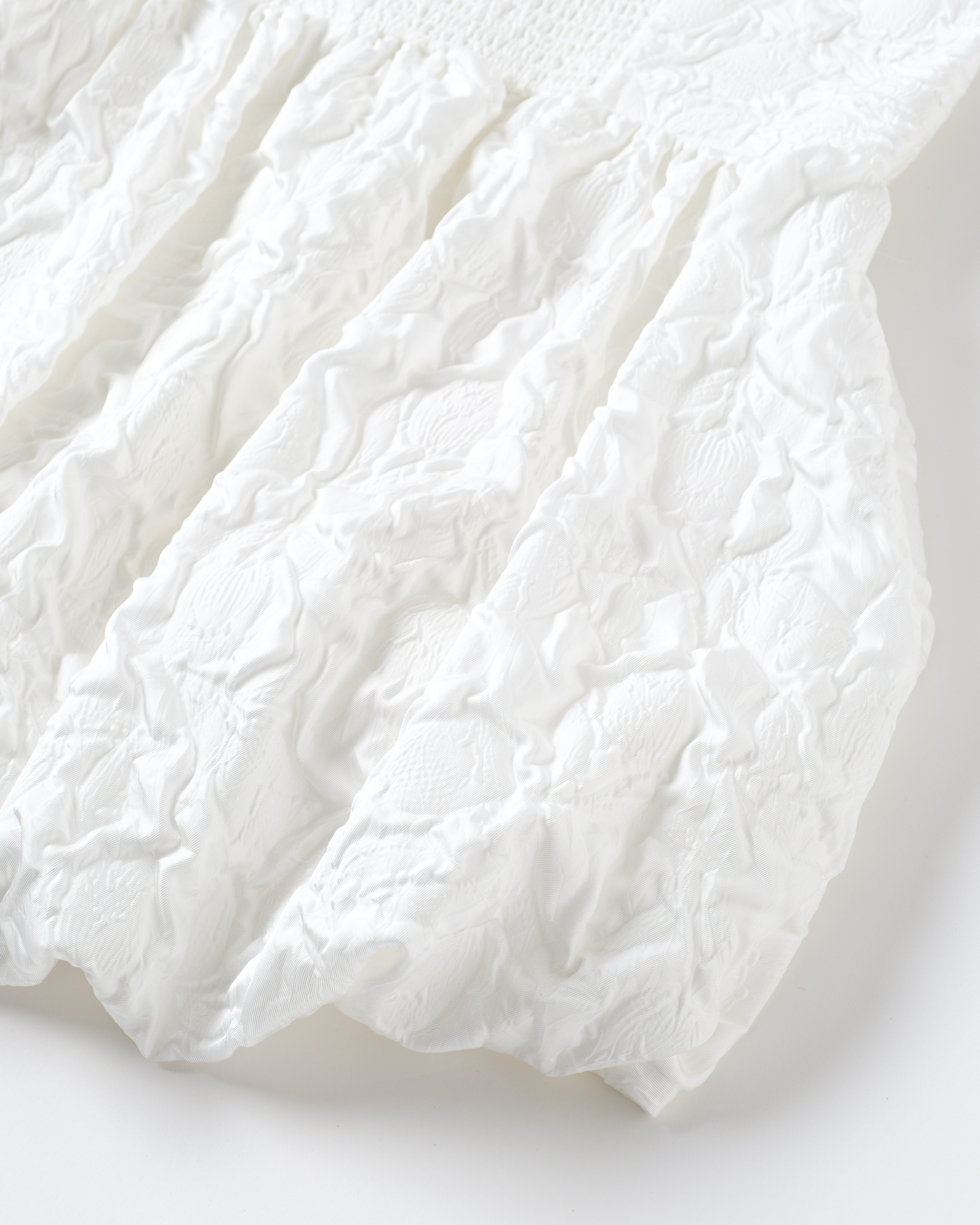 Balloon cami tunic (White)