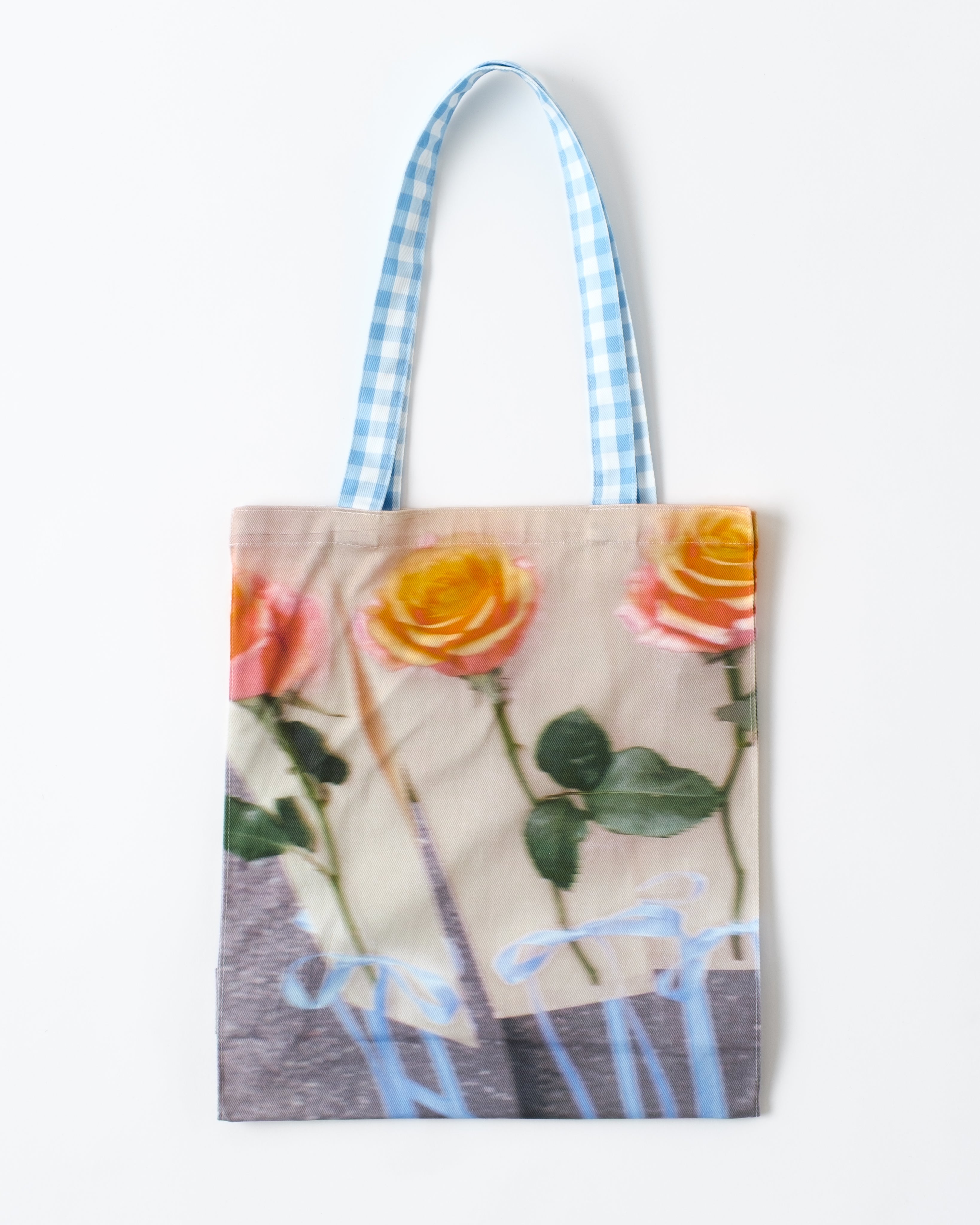 Photo ROSES Blue tote bag