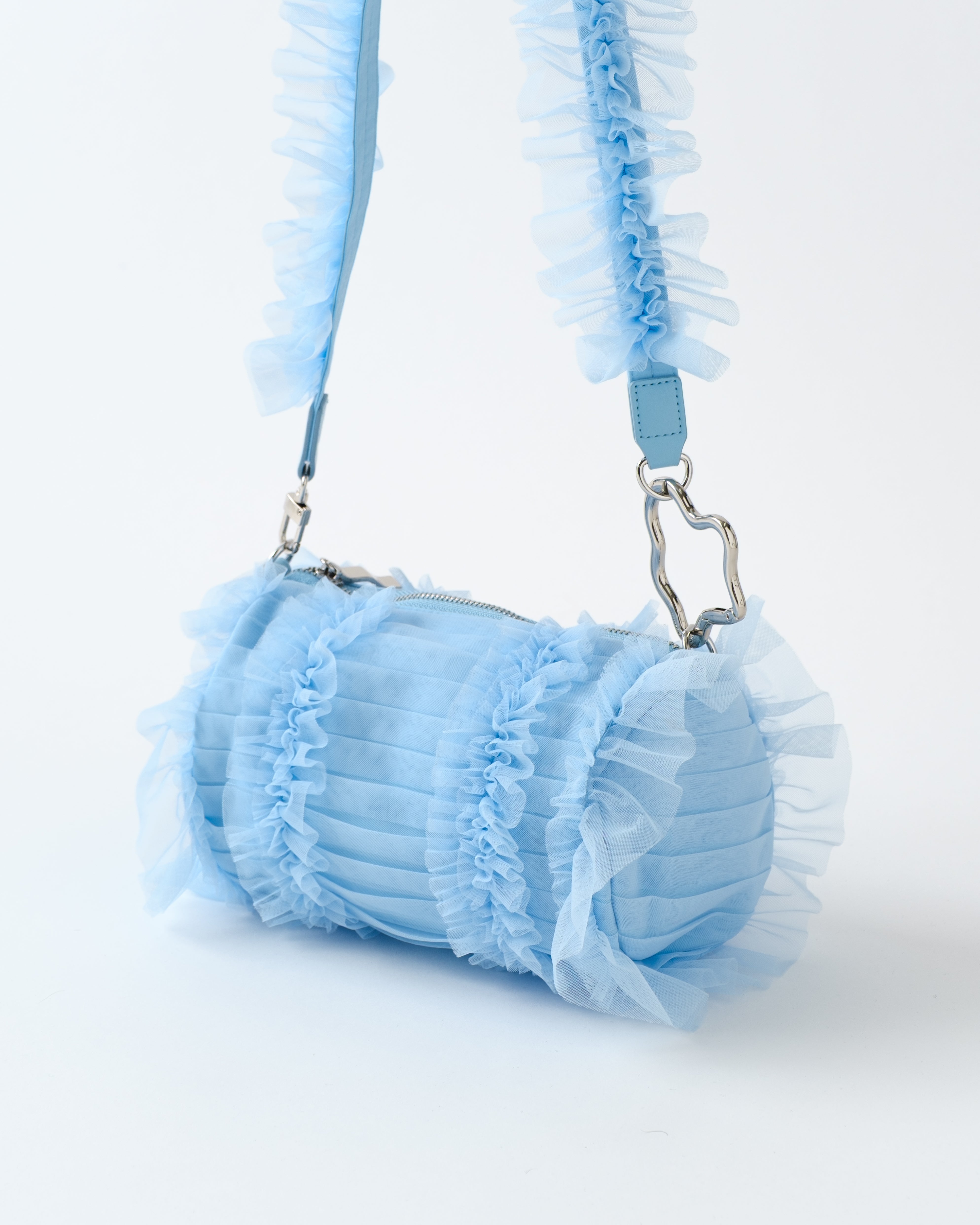 Tulle Frill Bag (blue)