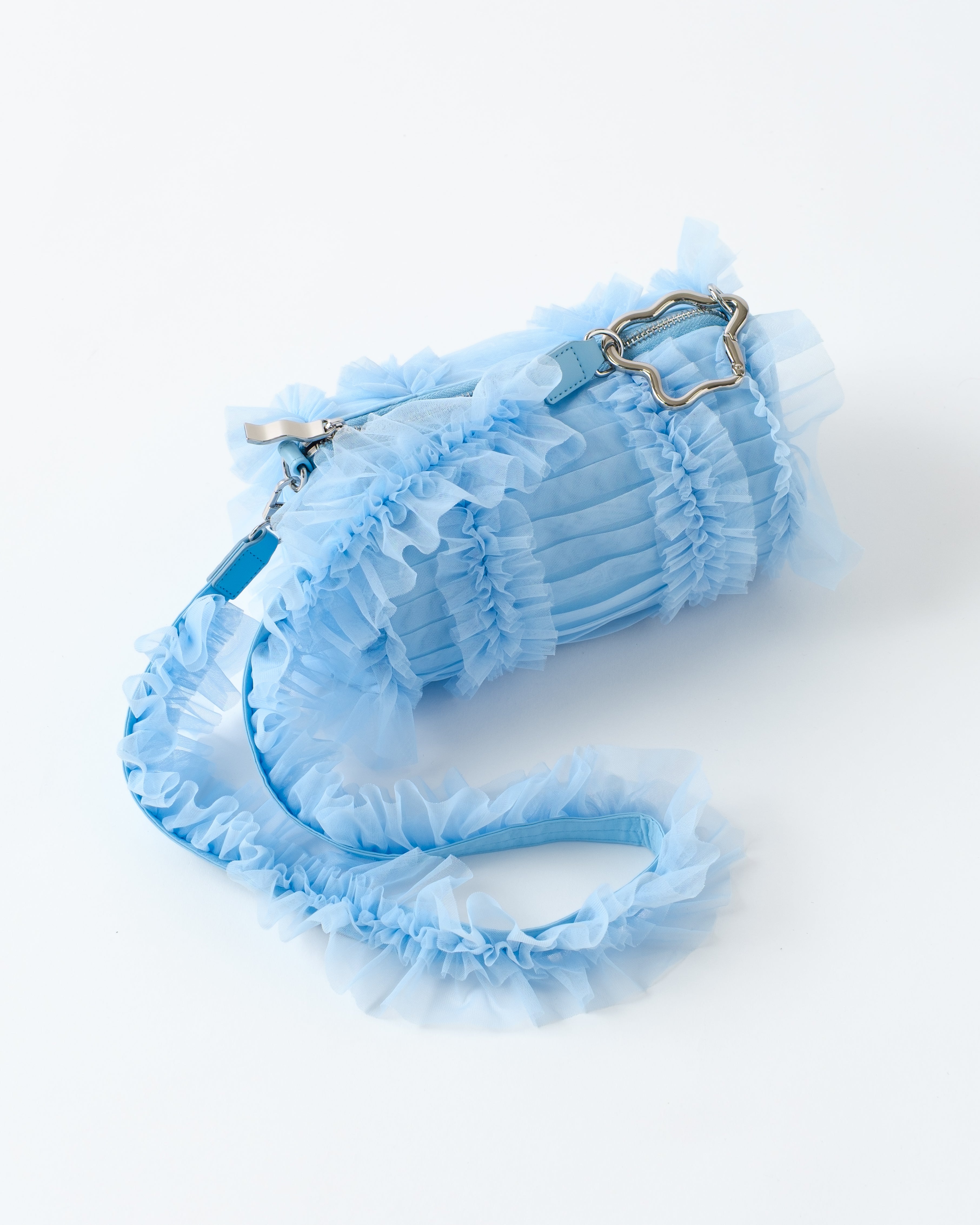 Tulle Frill Bag (blue)