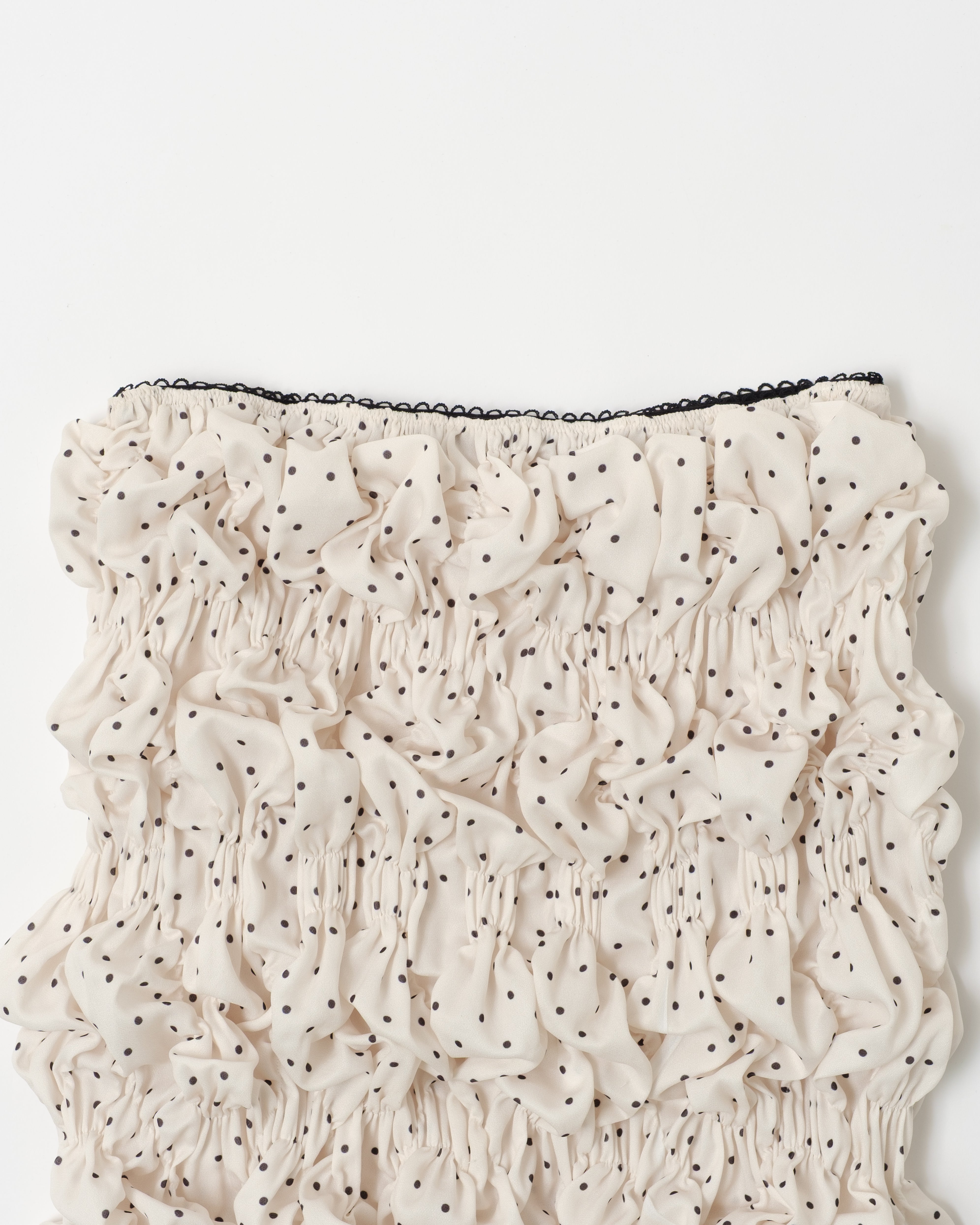 Dot popcorn skirt