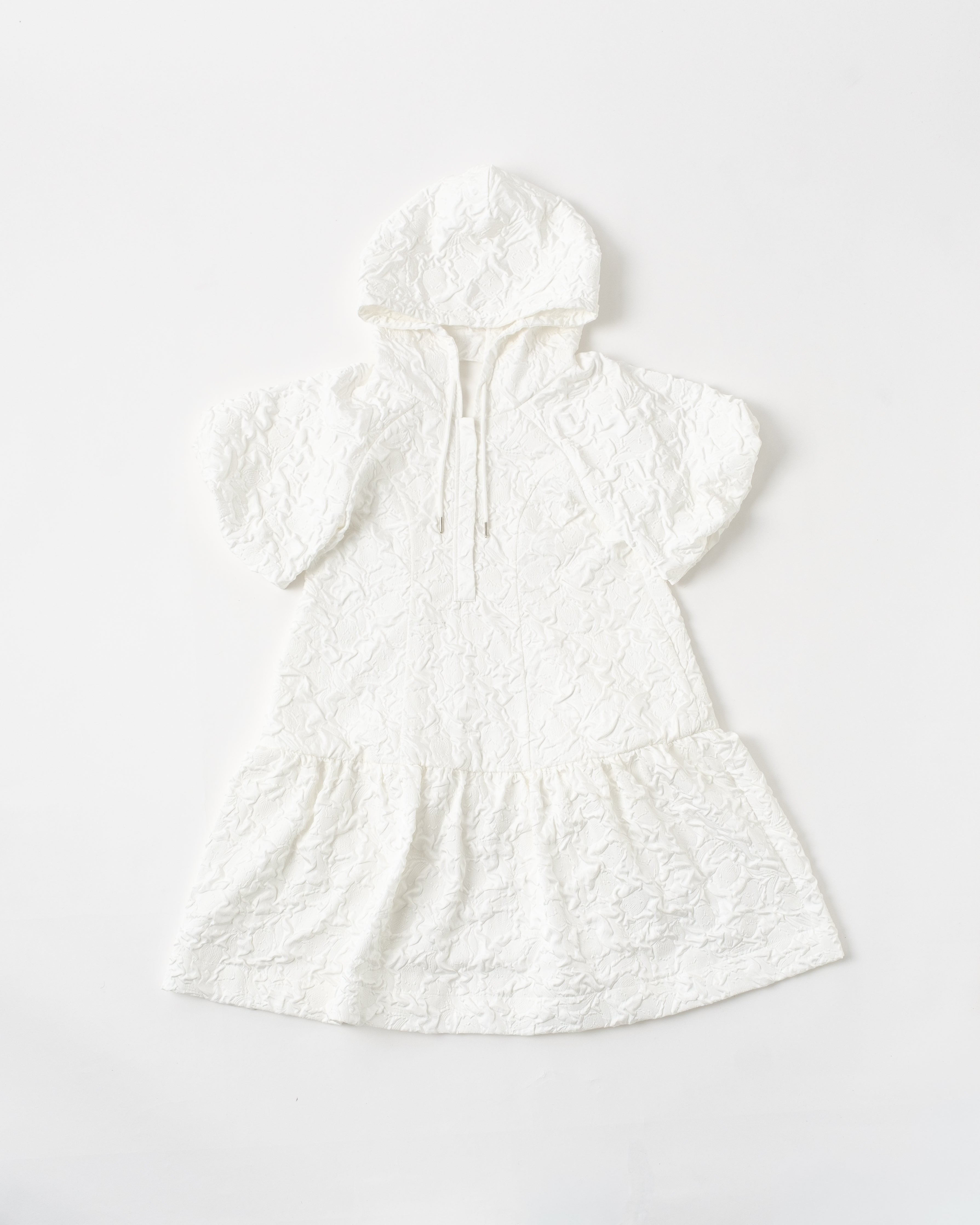 Jacquard hoodie dress