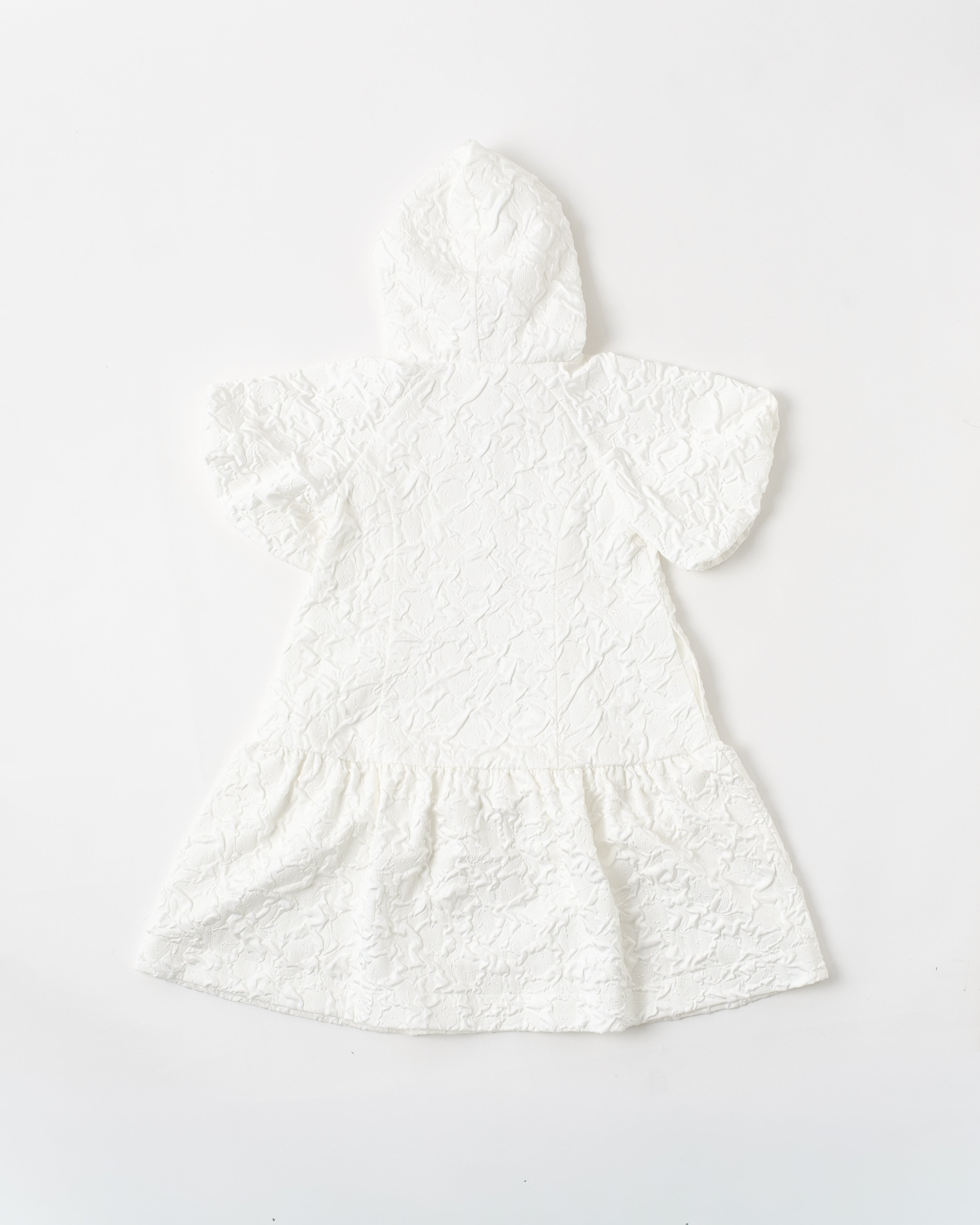 Jacquard hoodie dress