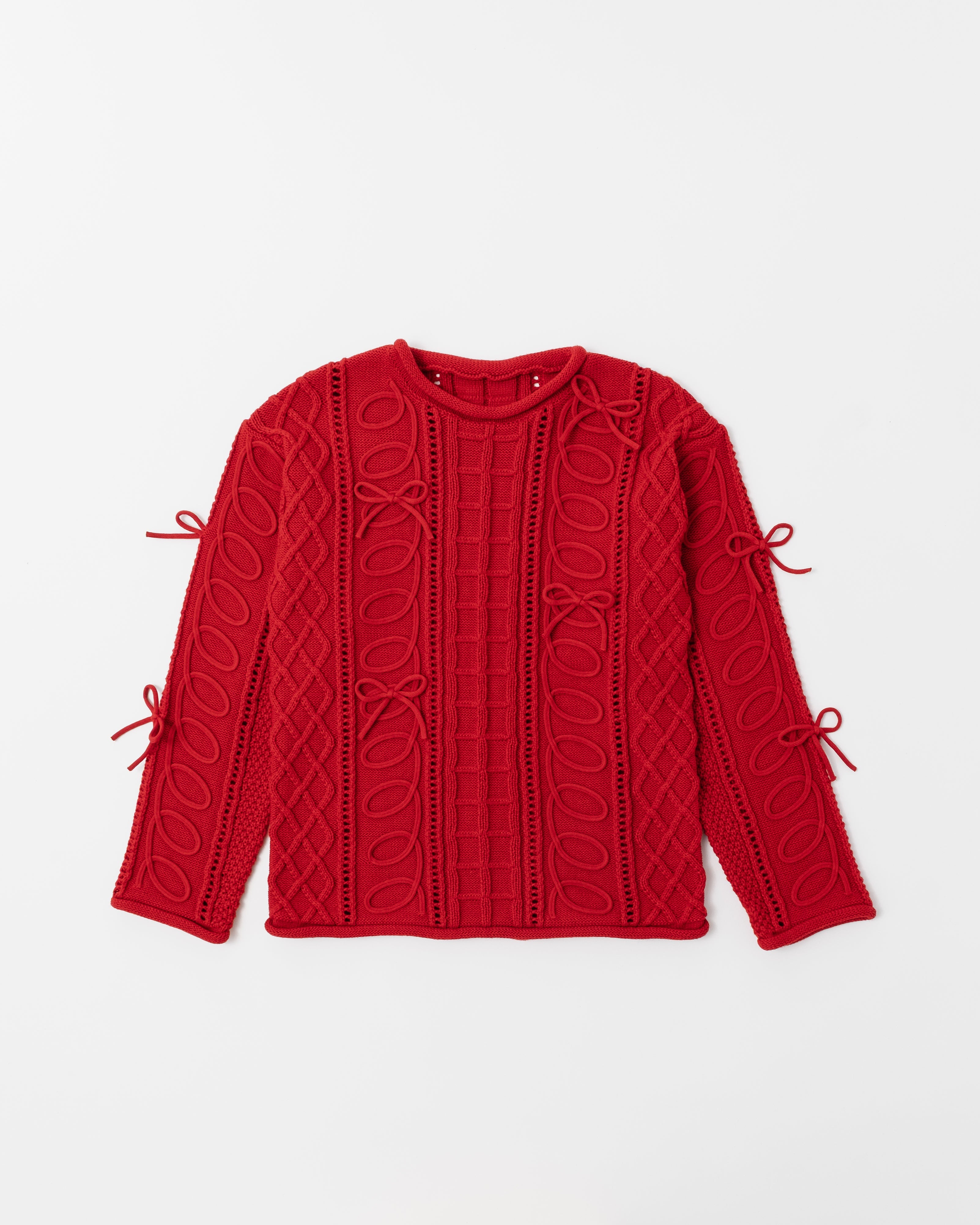 Kurukuru ribbon Knit