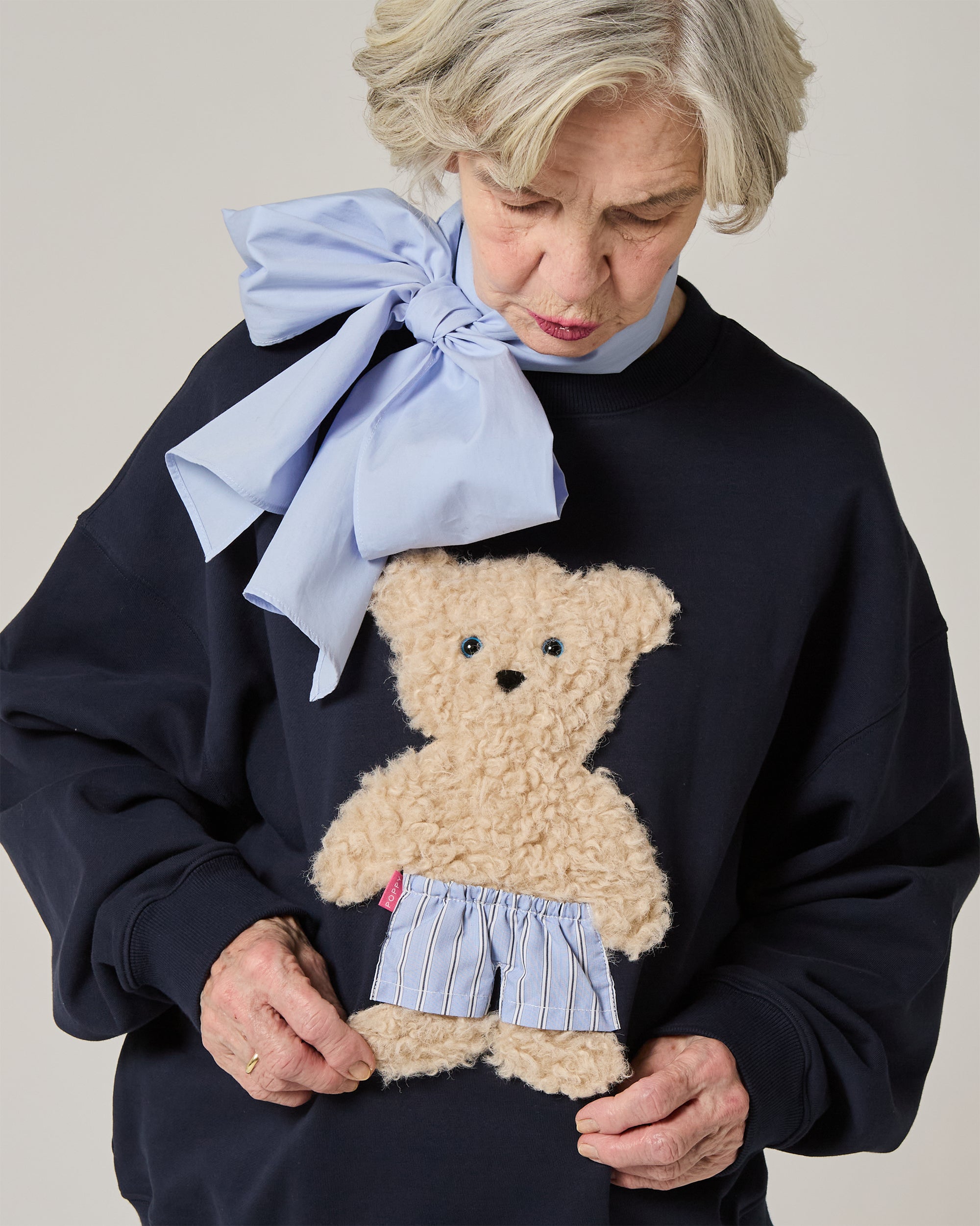 POPPY PANTY-BEAR SWEATSHIRT サイズ0 Panty-Bear sweatshirt
