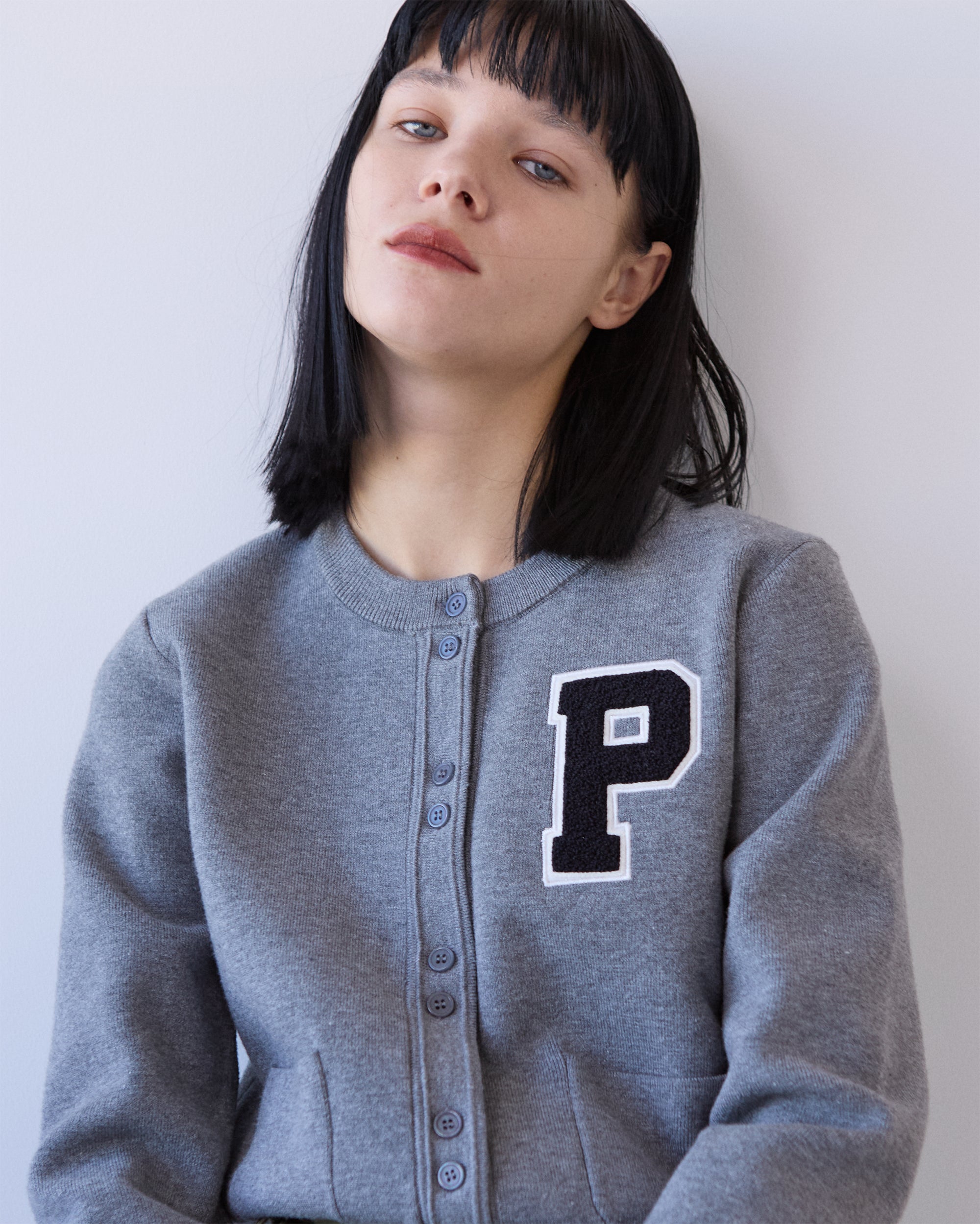 Double pocket patch cardigan