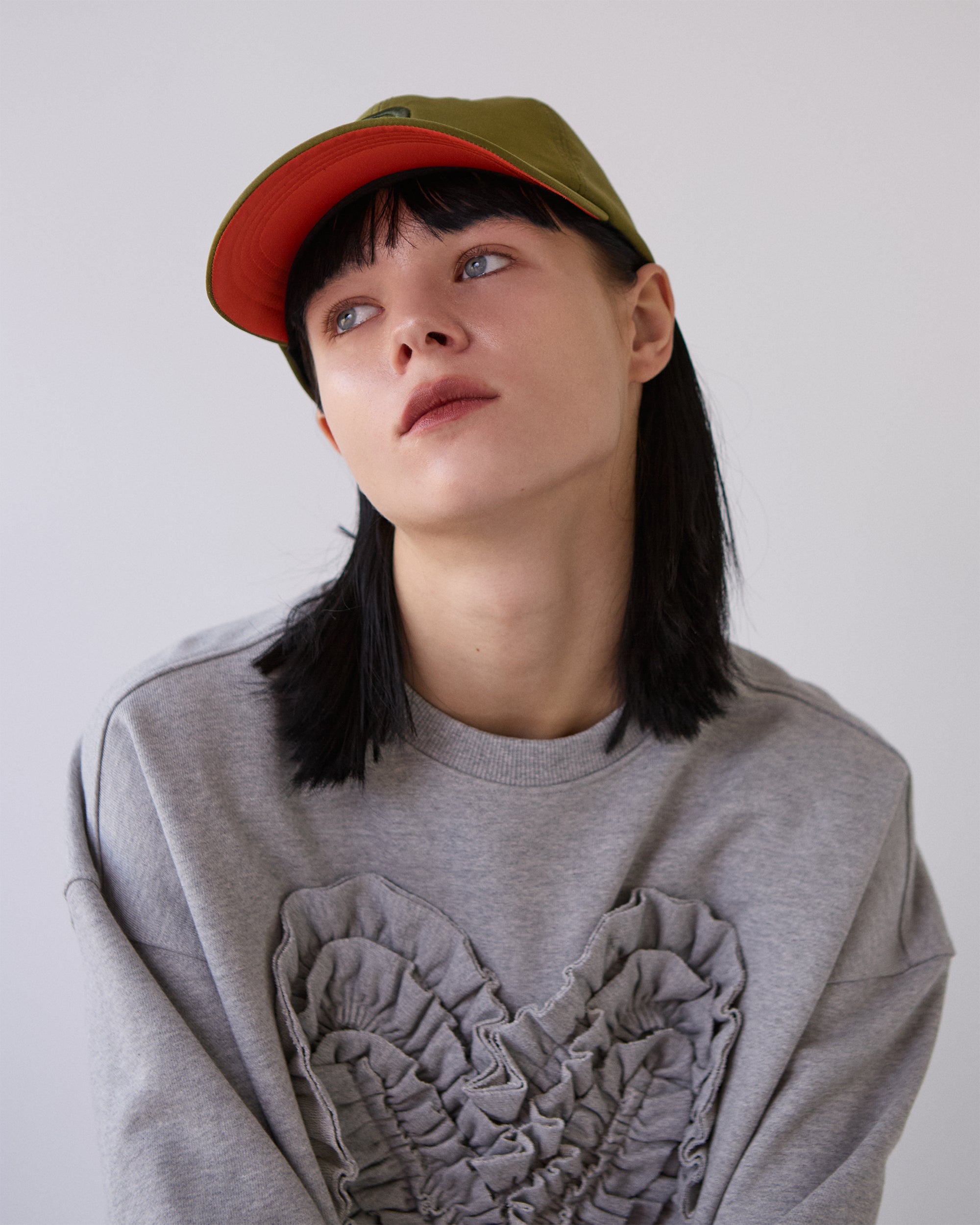 데님 플리츠 드레스