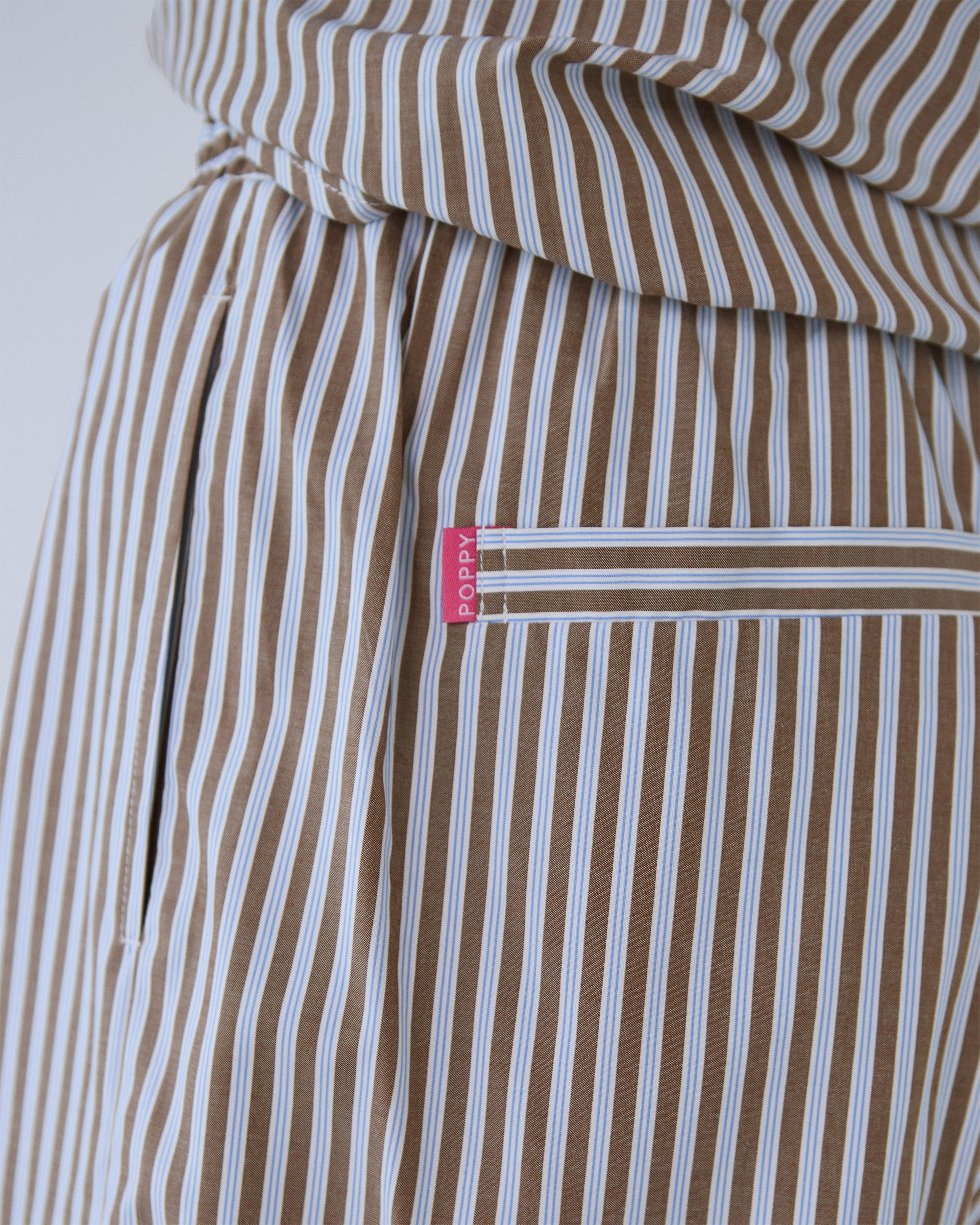 Stripe easy shorts