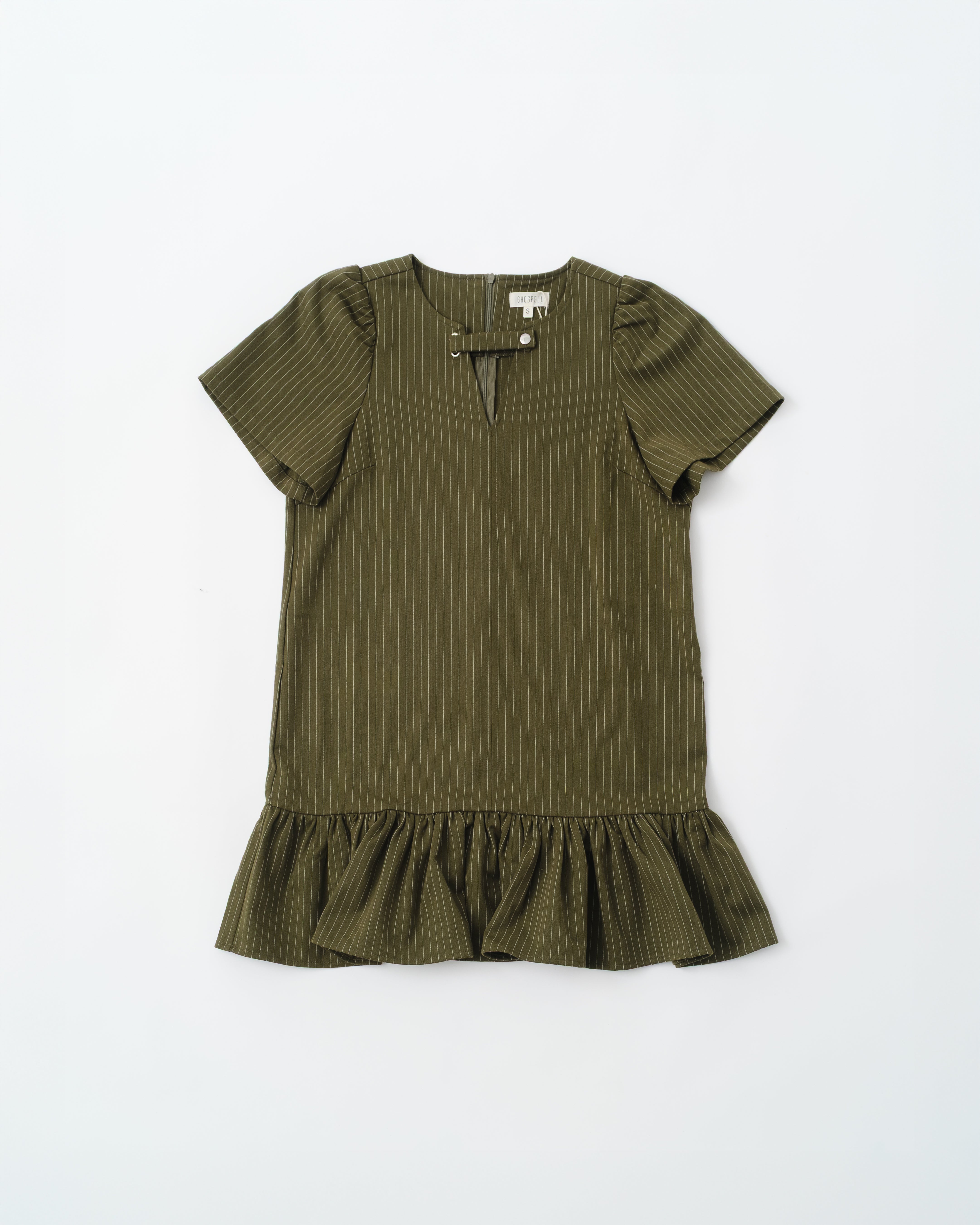 <b>GHOSPELL</b><br>Bettie Pinstripe Mini Dress