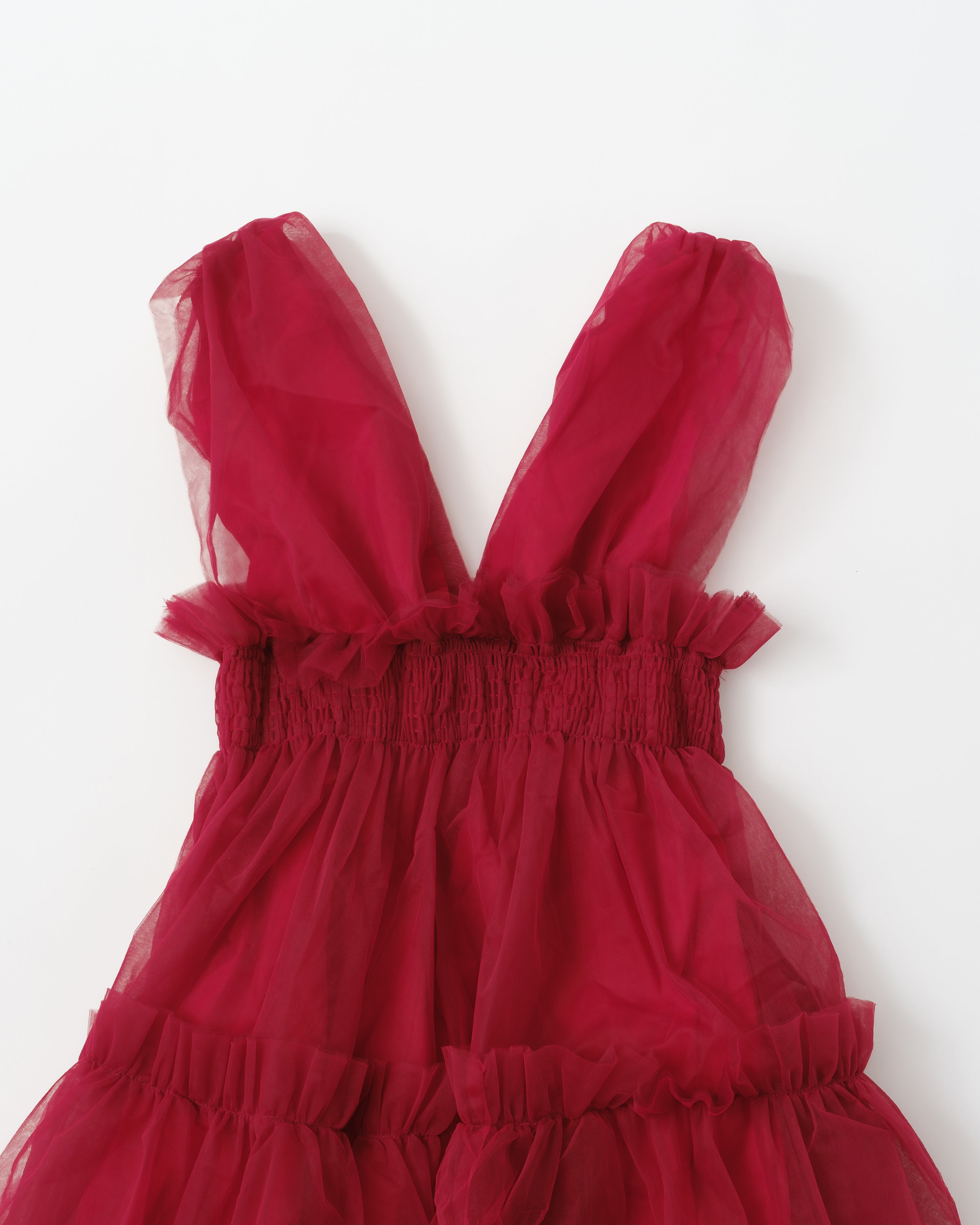 <b>DREAM sister jane</b><br>Rouge Tulle Midi Dress
