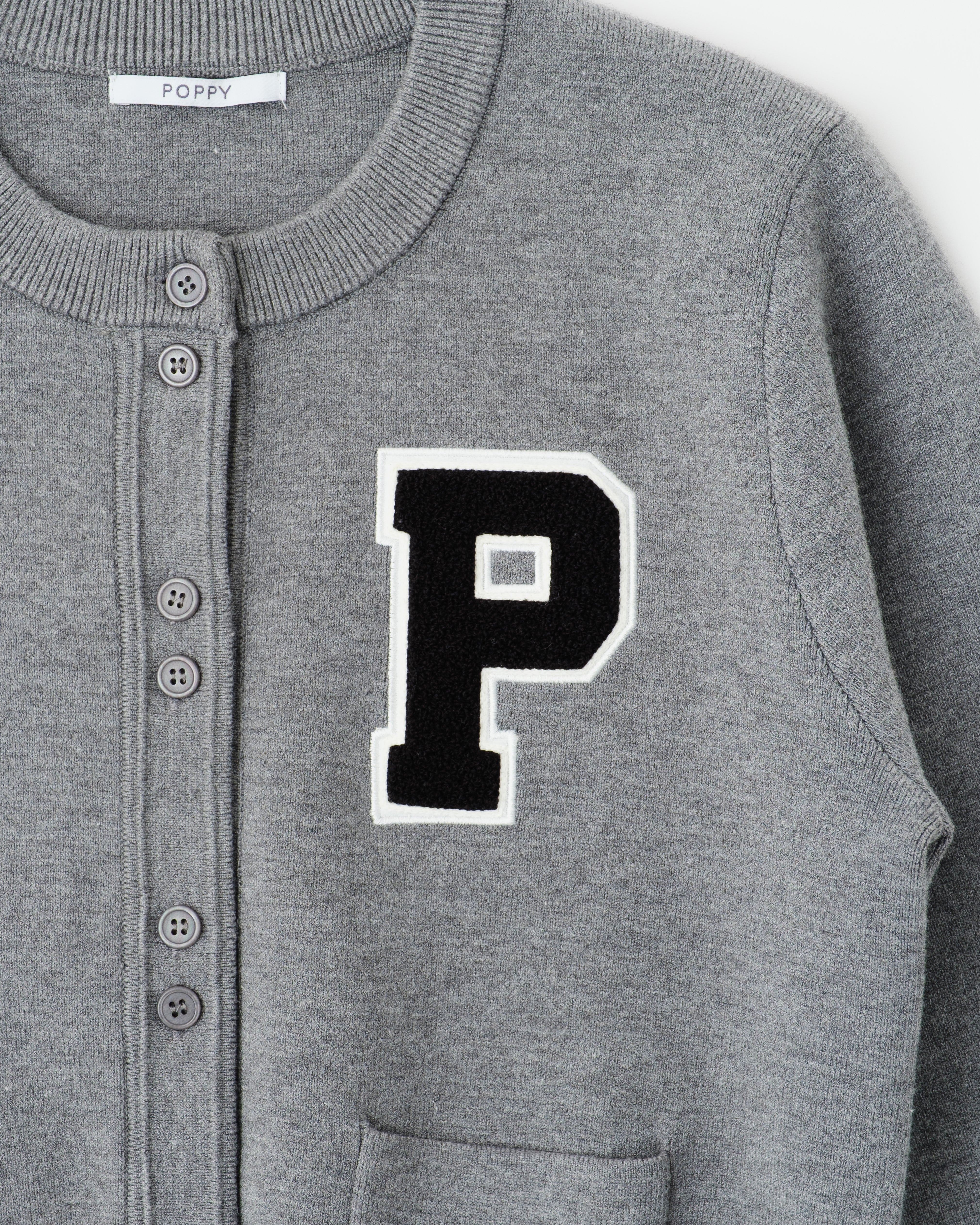 <b>POPUP先行販売</b><br>Double pocket patch cardigan