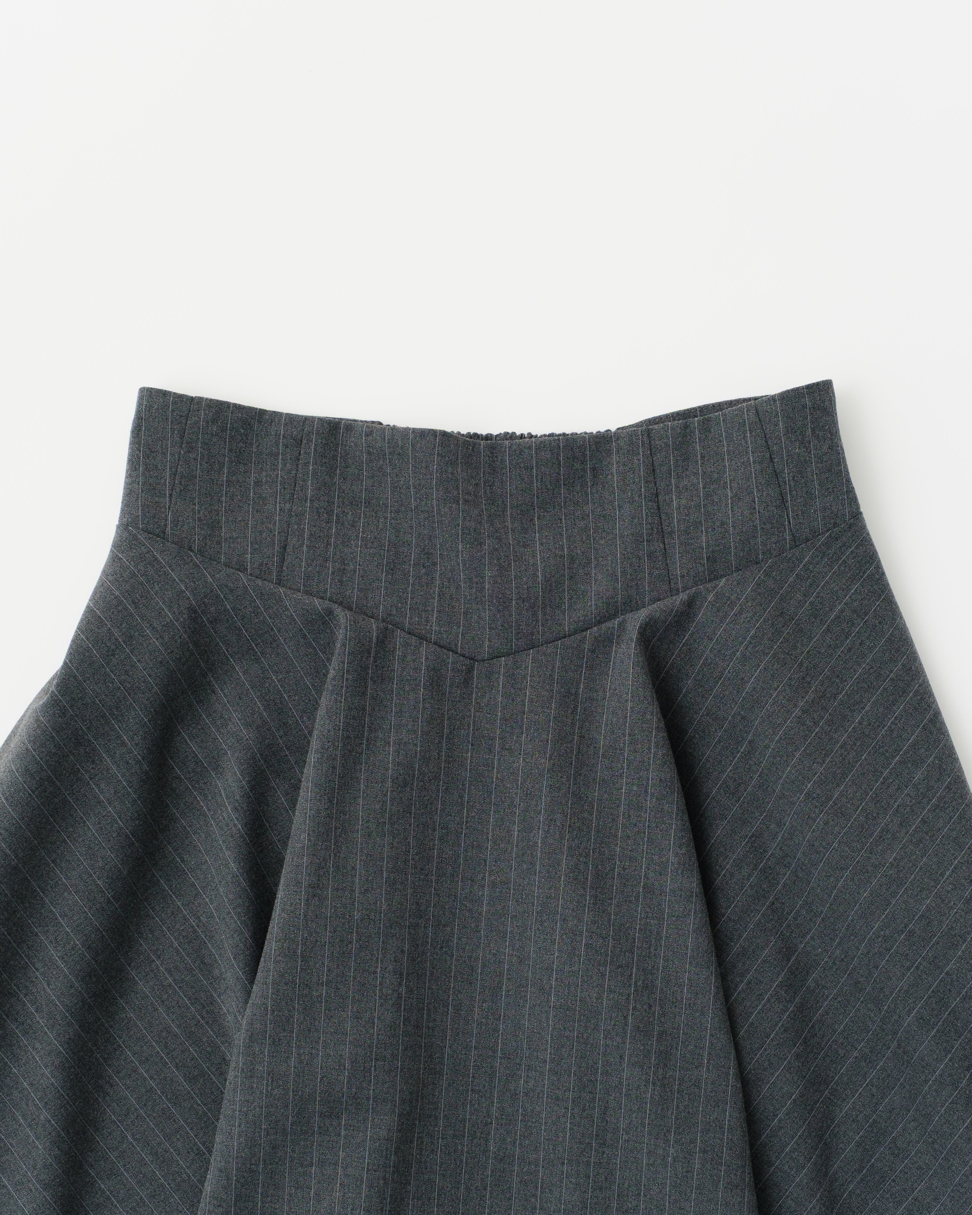 Corset handkerchief hem skirt
