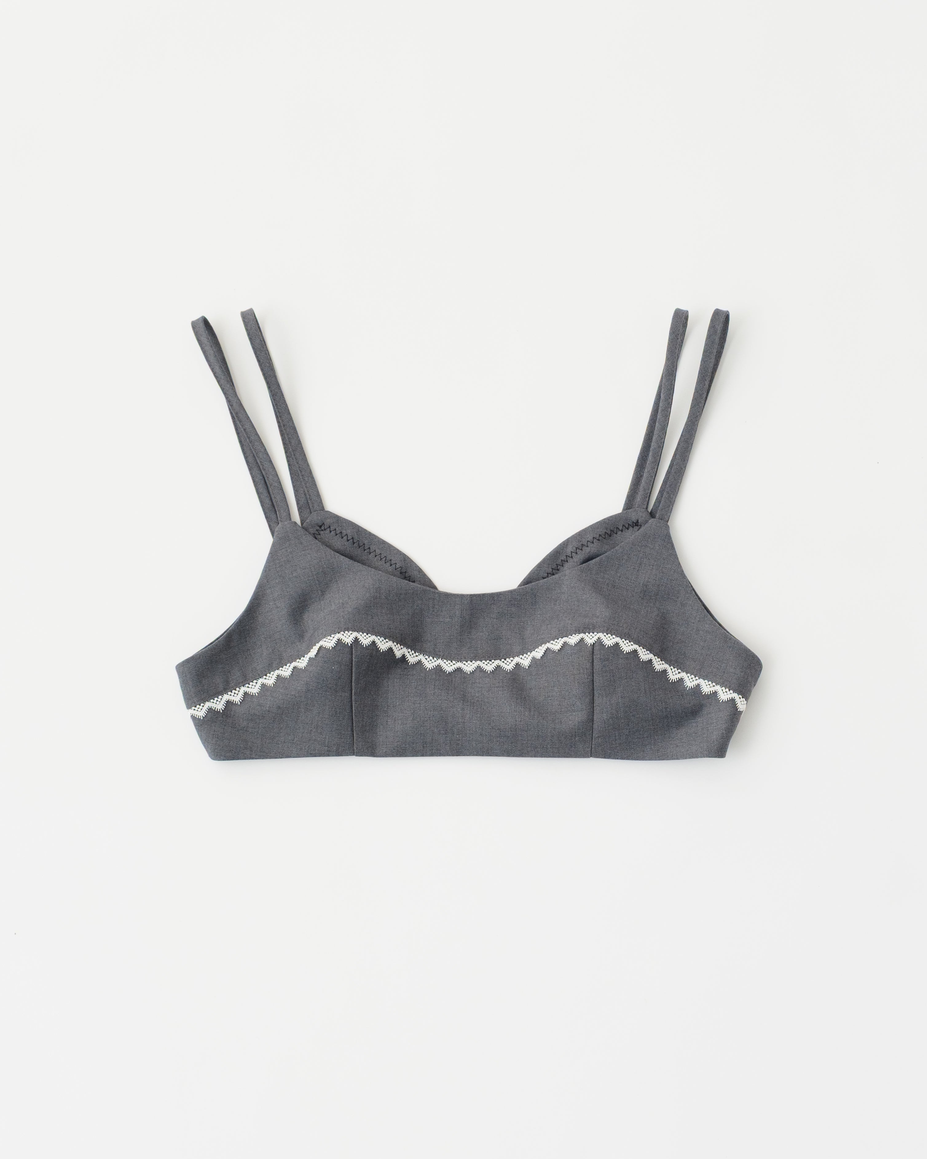 layered bralette tops