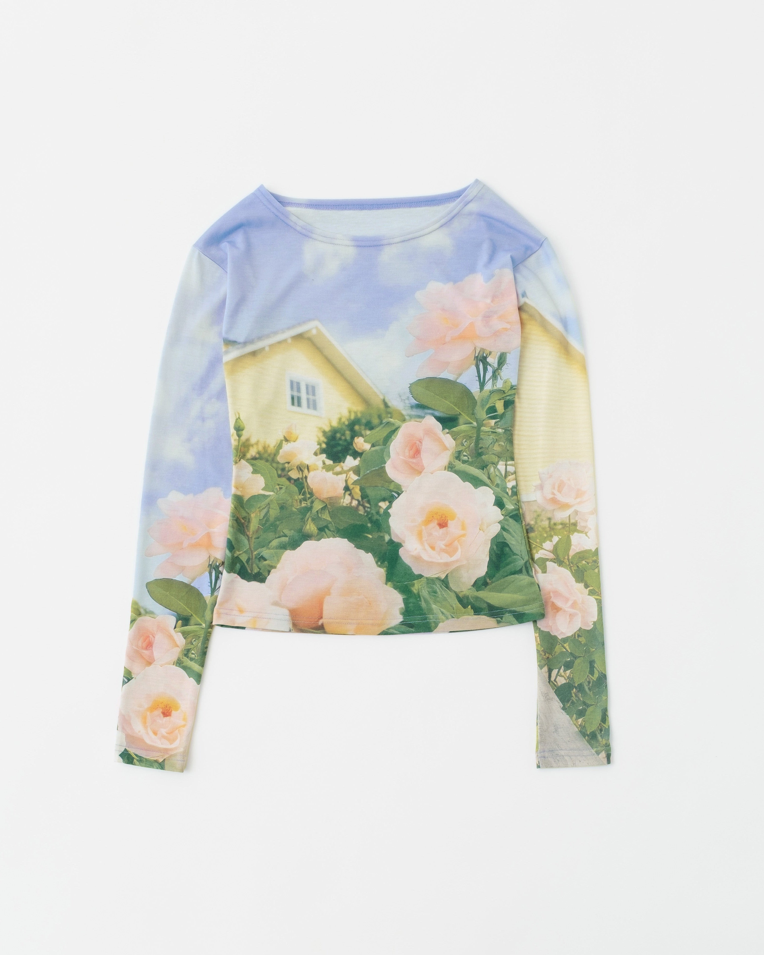 【新品タグ付】POPPY Captured scenery top 花柄トップス Captured scenery top