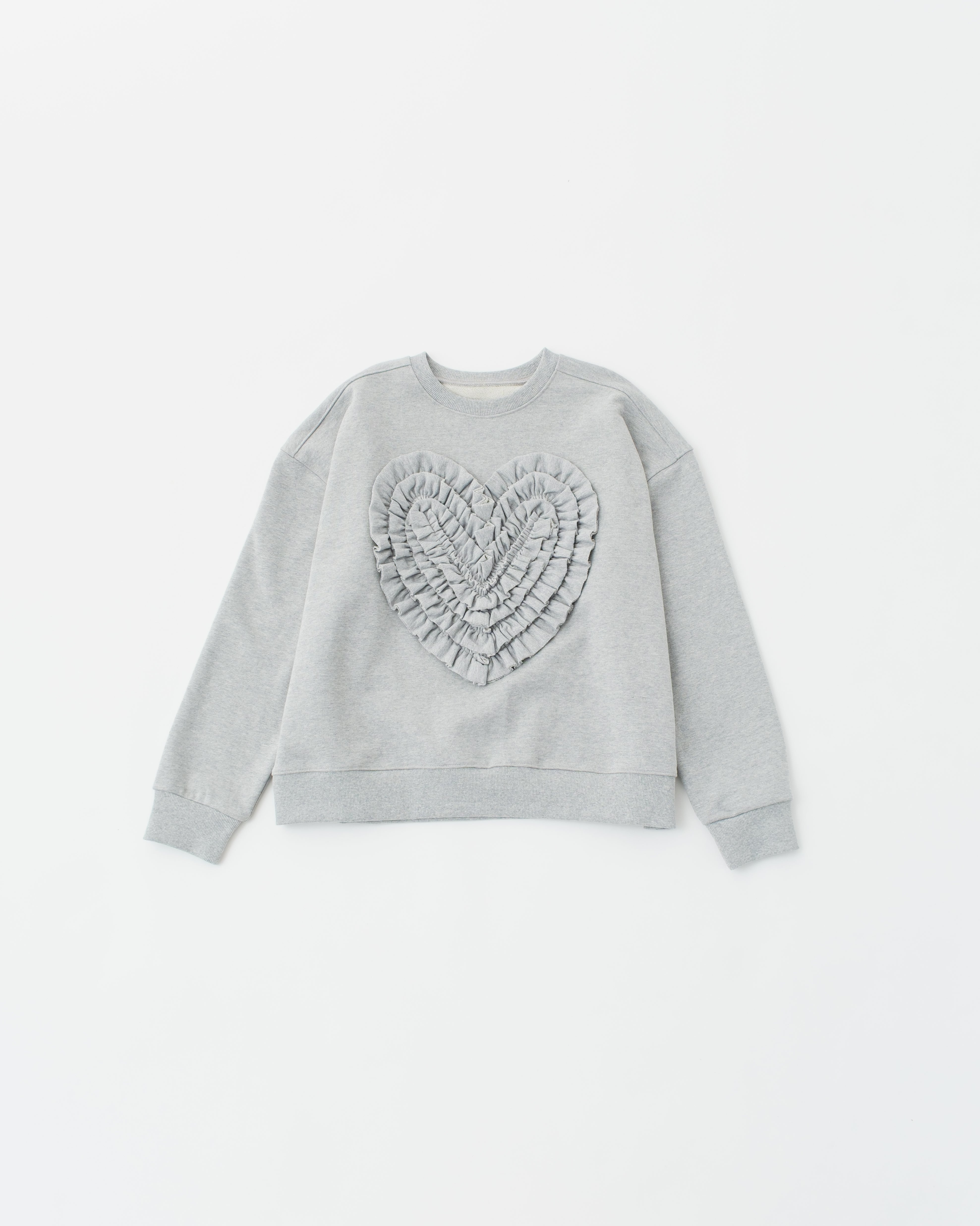 <b>POPUP先行販売</b><br>Heart gathered sweatshirt