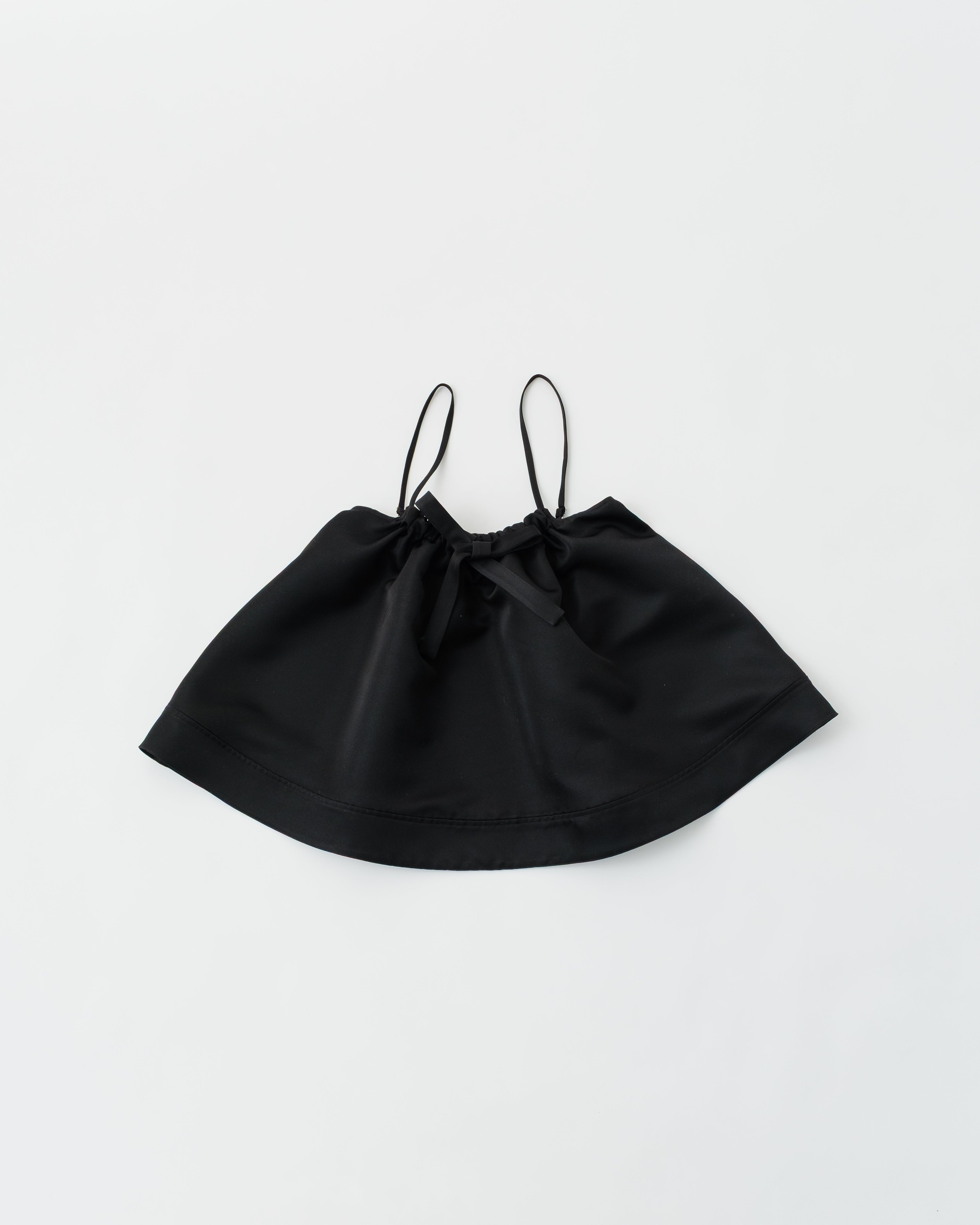 Puff satin top