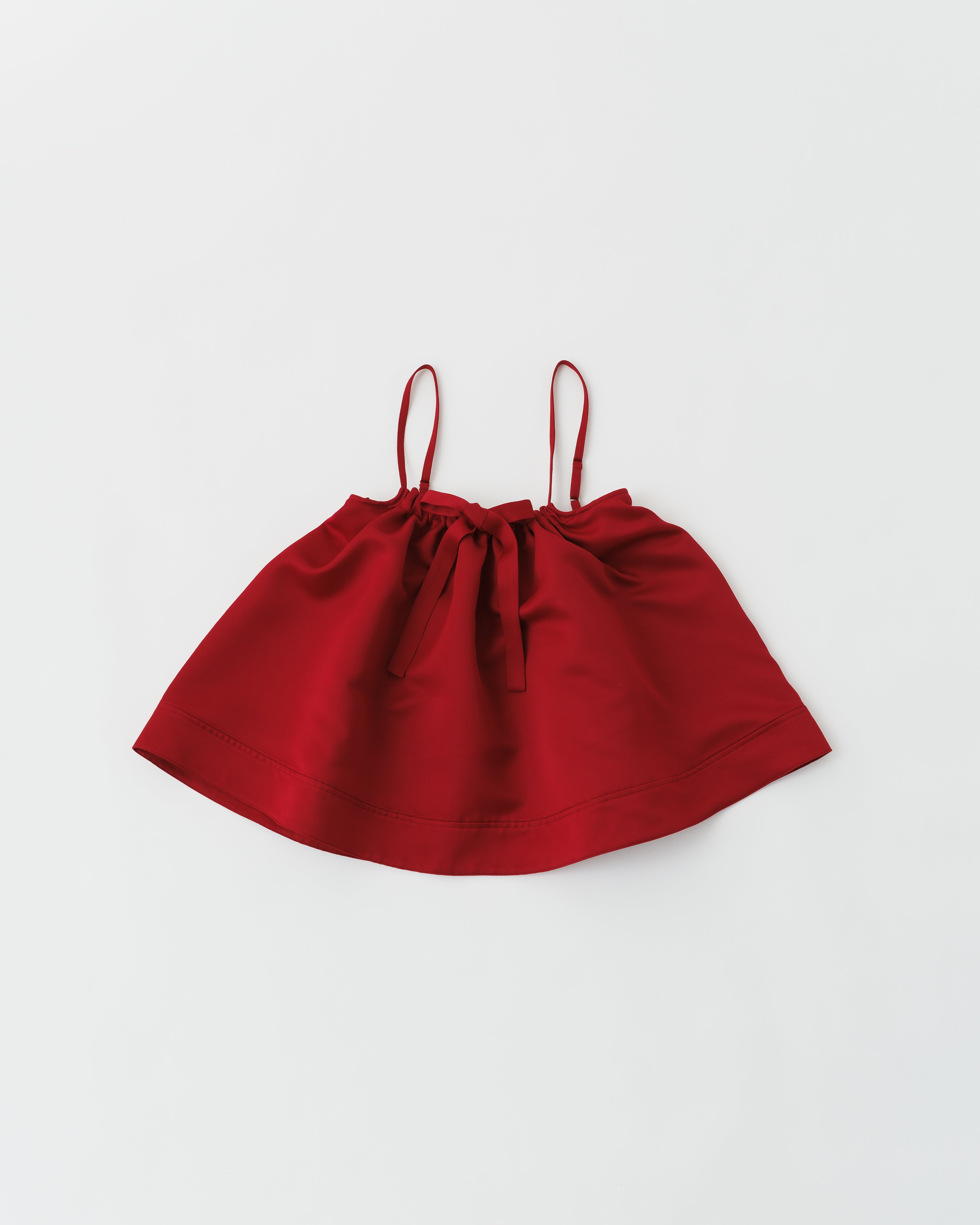 POPPY あさぎーにょ PUFF SATIN TOP Puff satin top