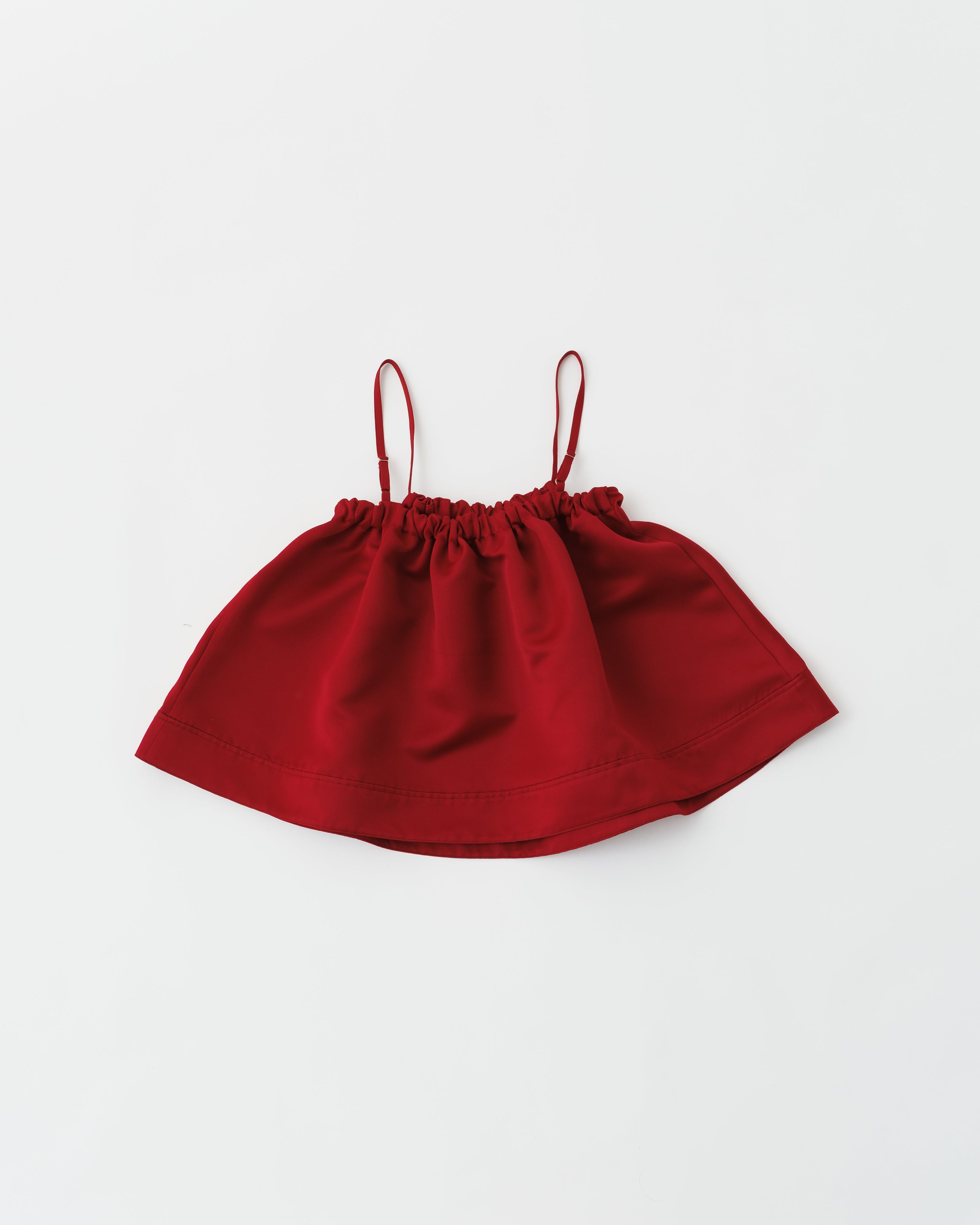 Puff satin top