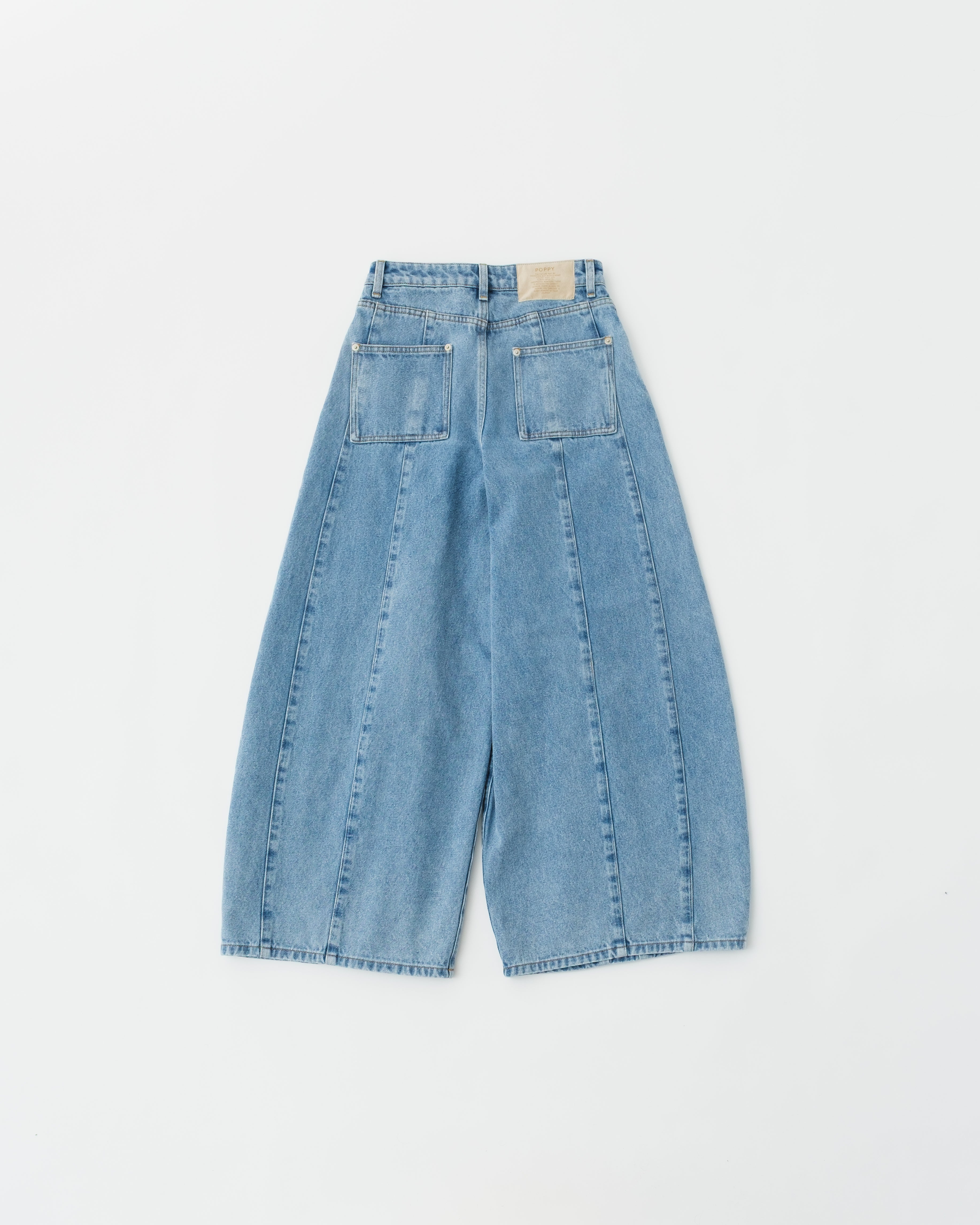 <b>POPUP先行販売</b><br>Pleated balloon denim pants