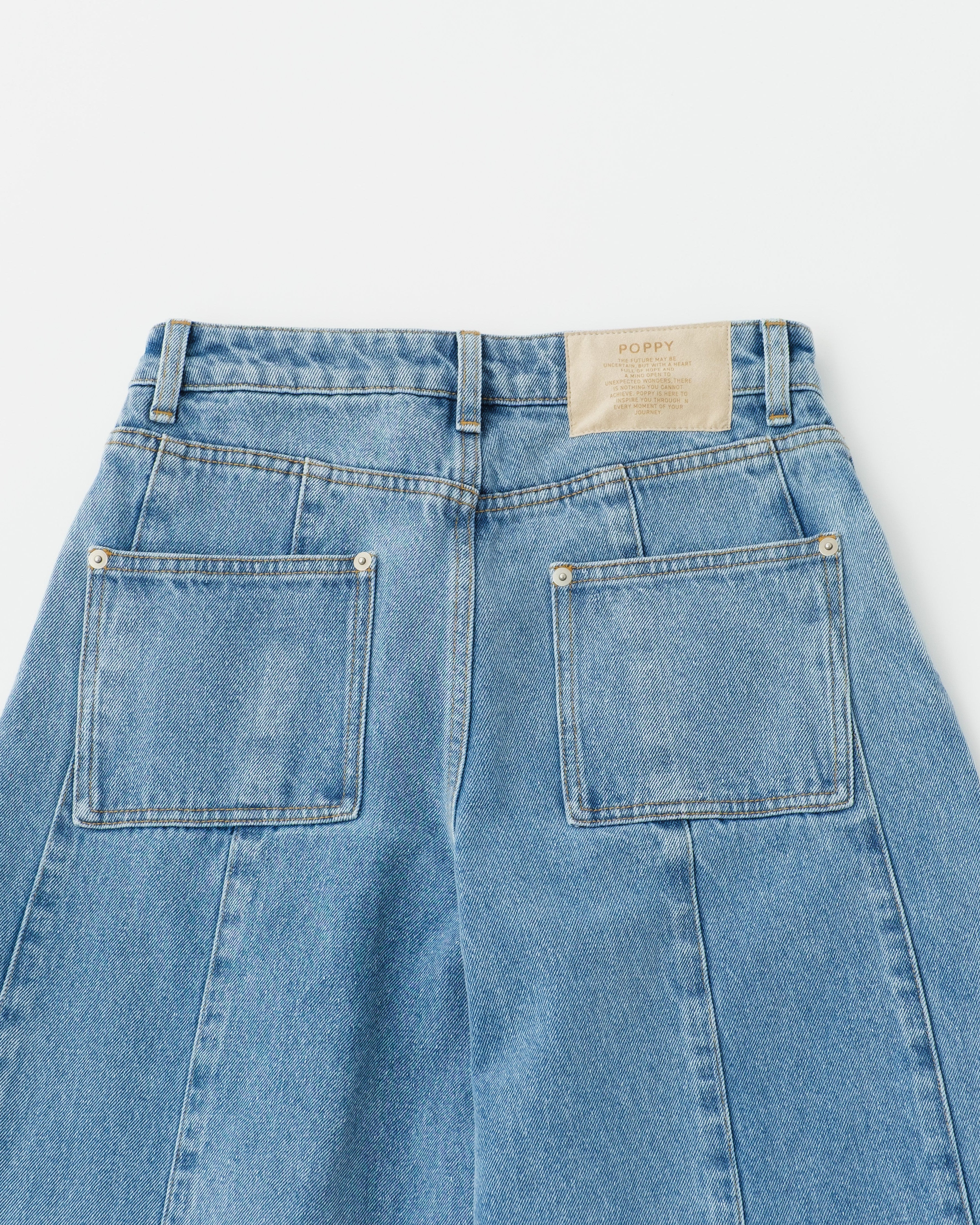 <b>POPUP先行販売</b><br>Pleated balloon denim pants