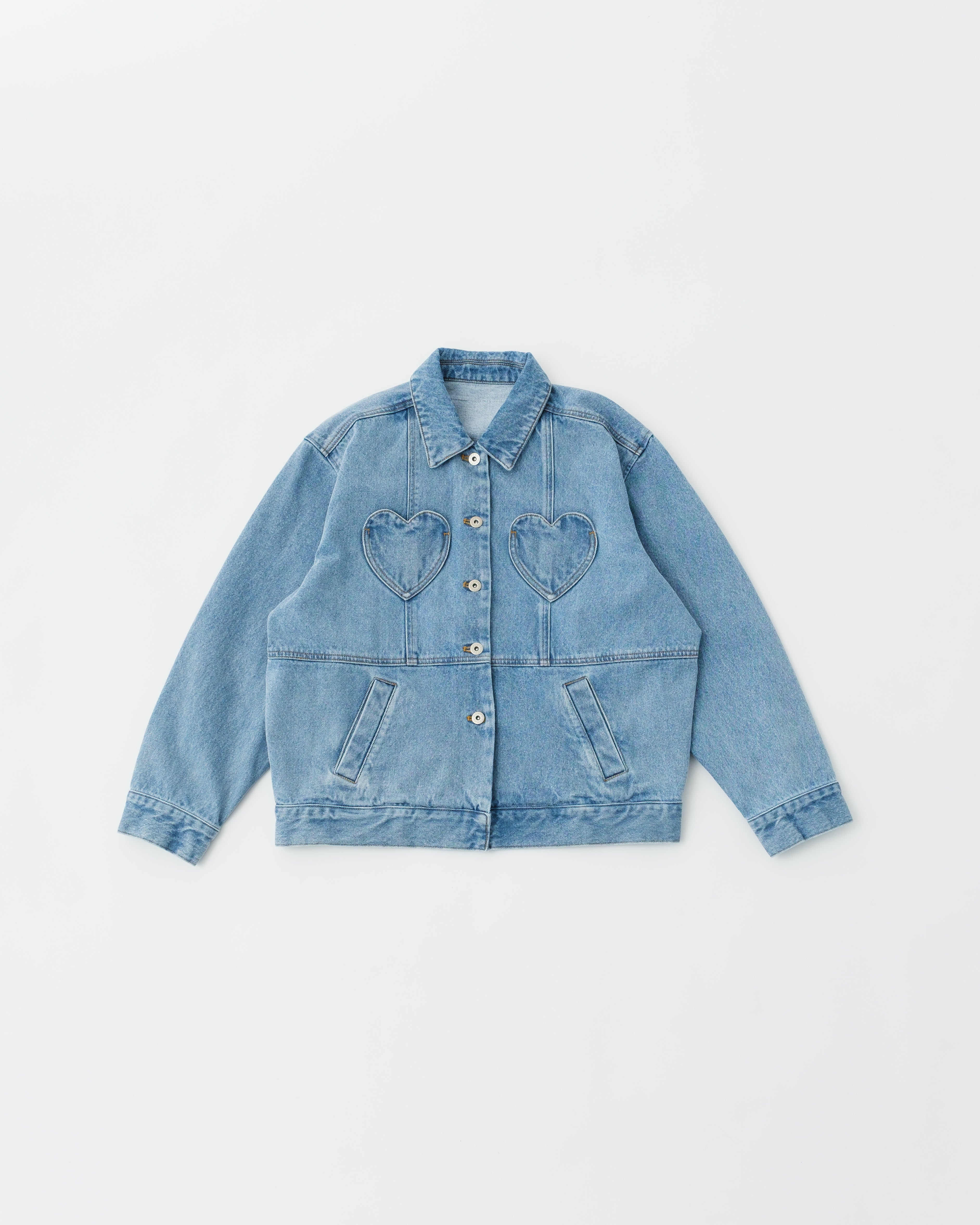 <b>POPUP先行販売</b><br>Heart pocket denim jacket