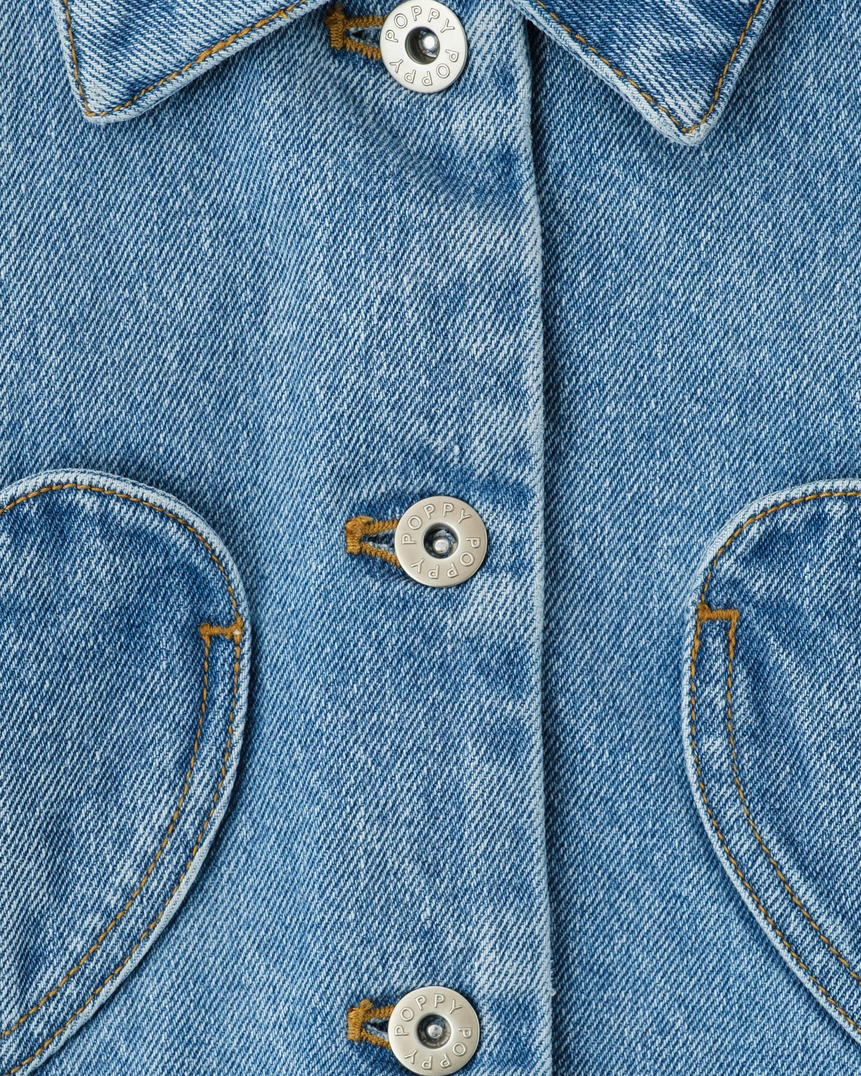 <b>POPUP先行販売</b><br>Heart pocket denim jacket