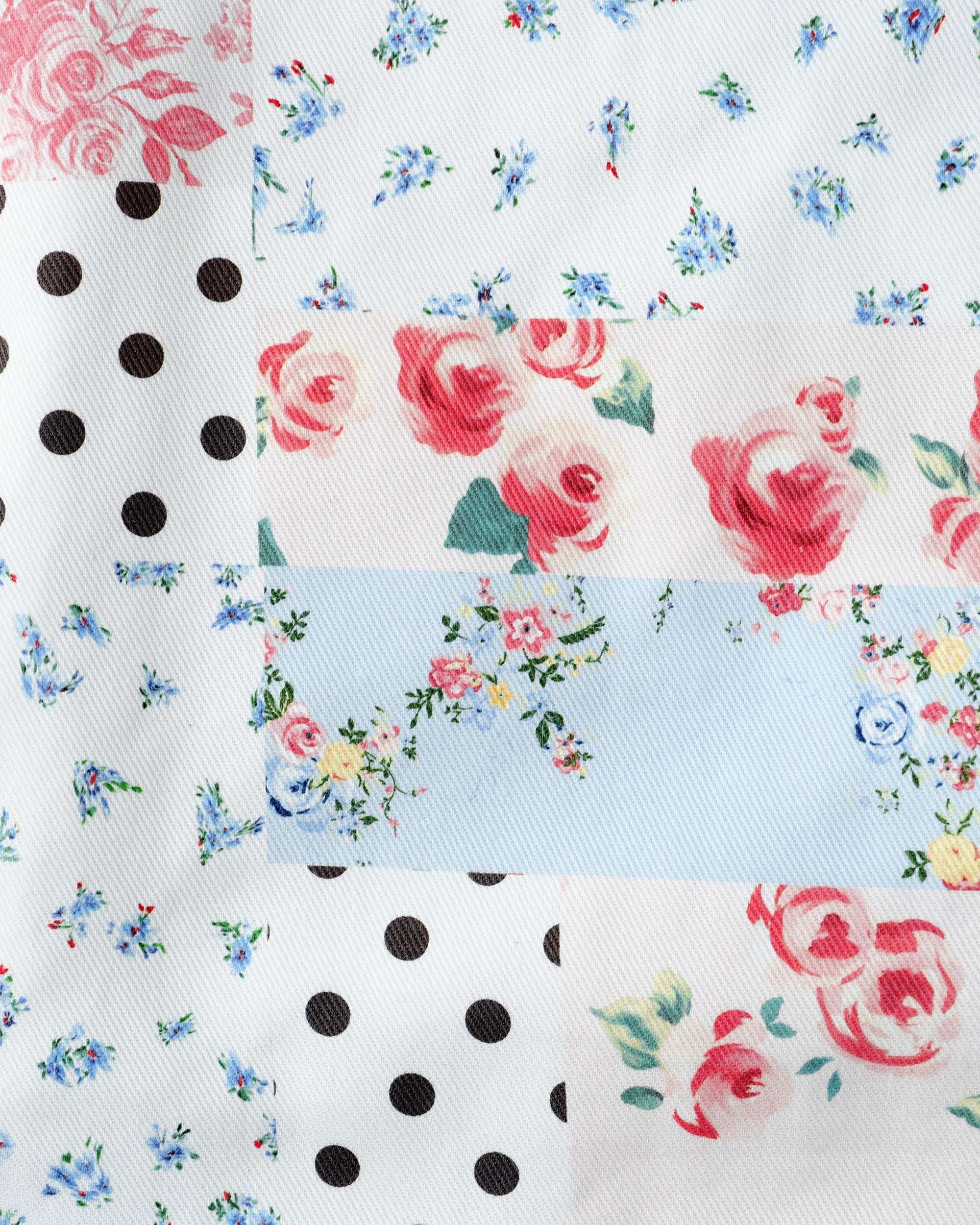 Nostalgia patch patchwork tote bag