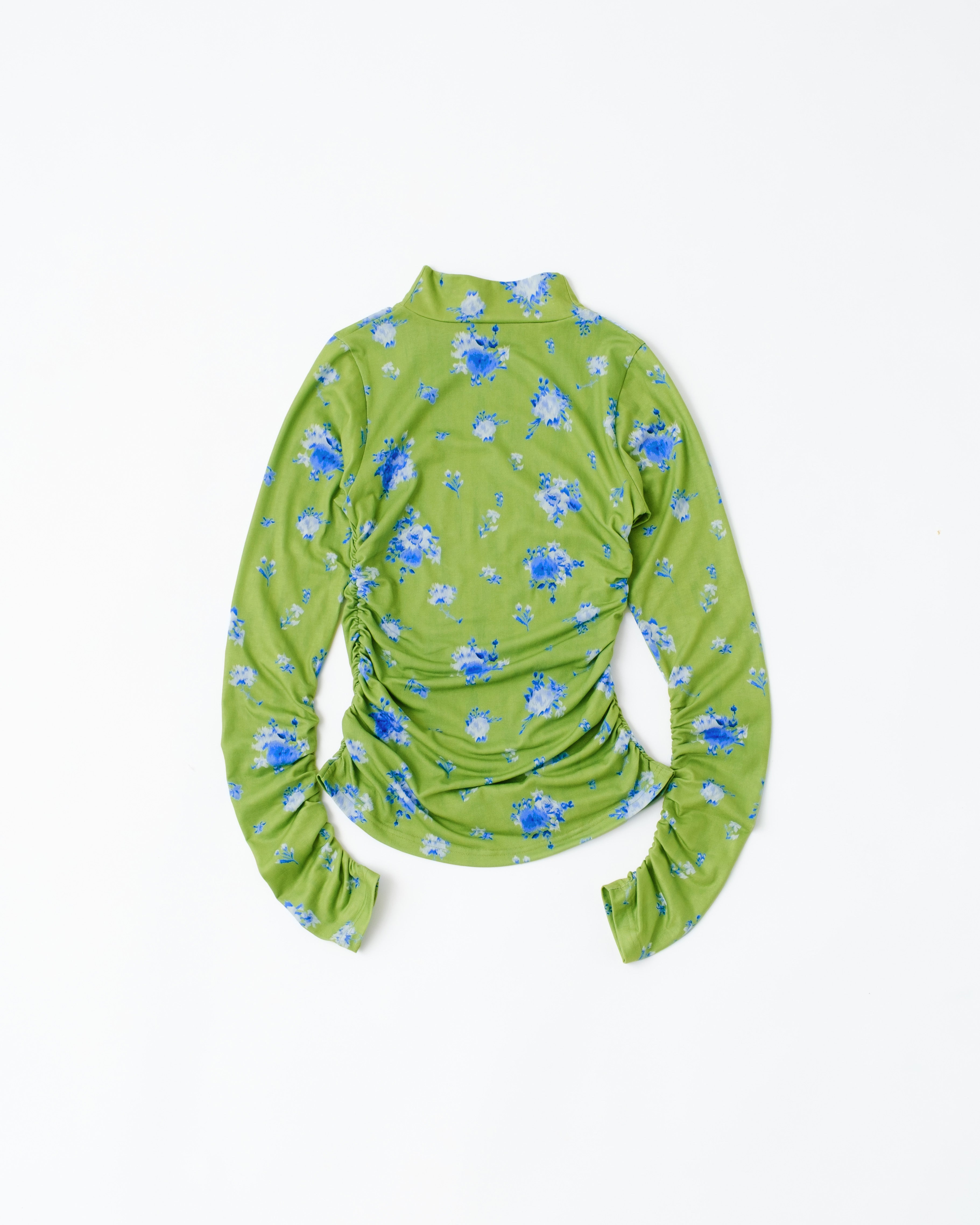 HANDPAINTED BLURRED JACQUARD (high neck)