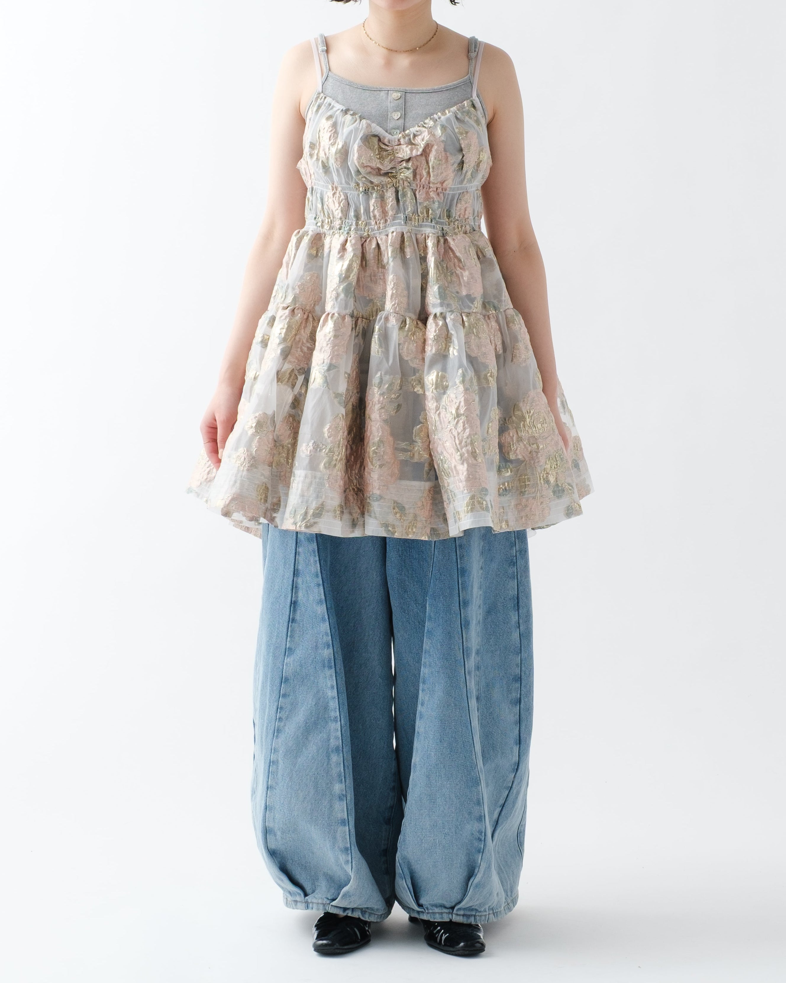 モデル身長 : 157cm