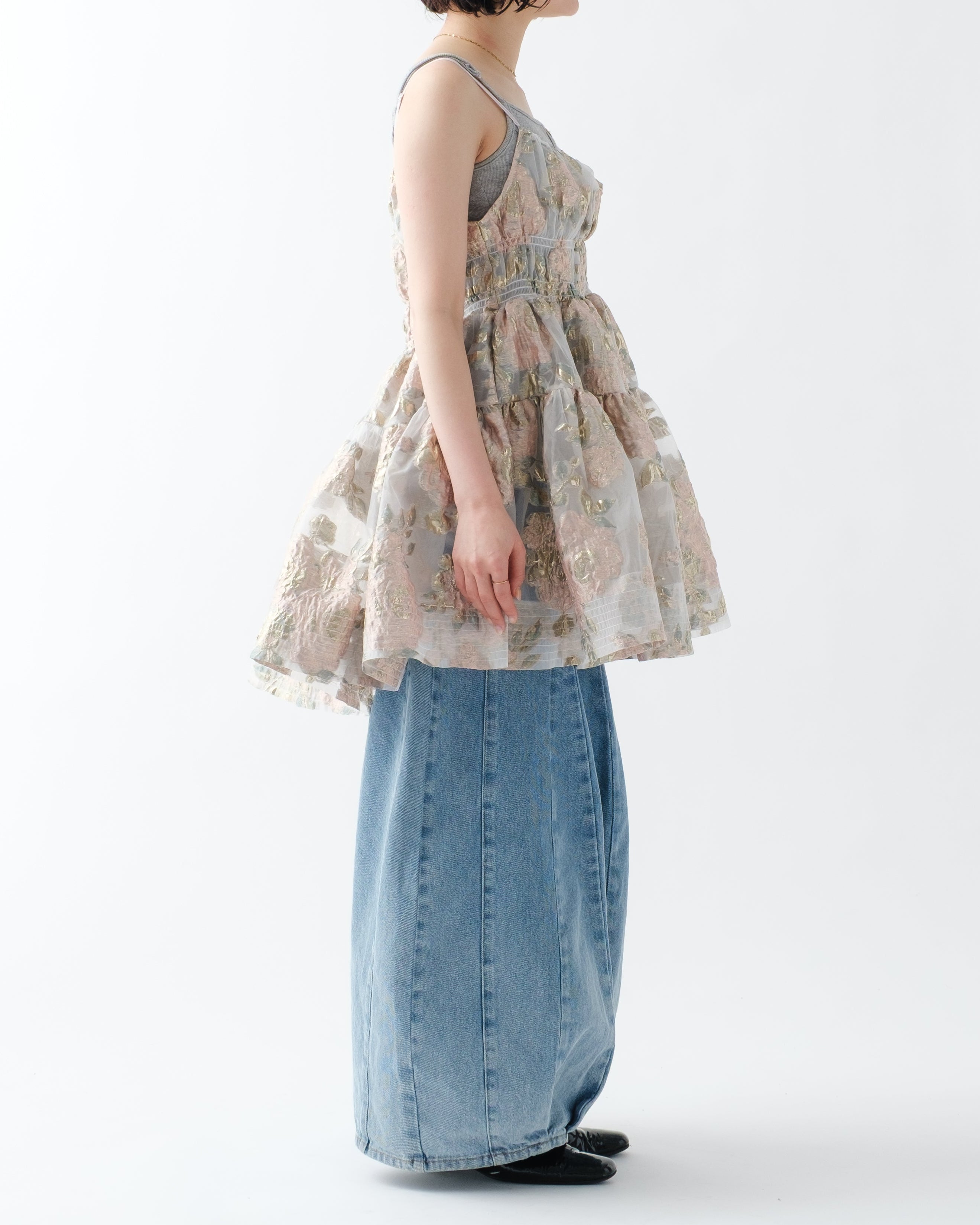 モデル身長 : 157cm