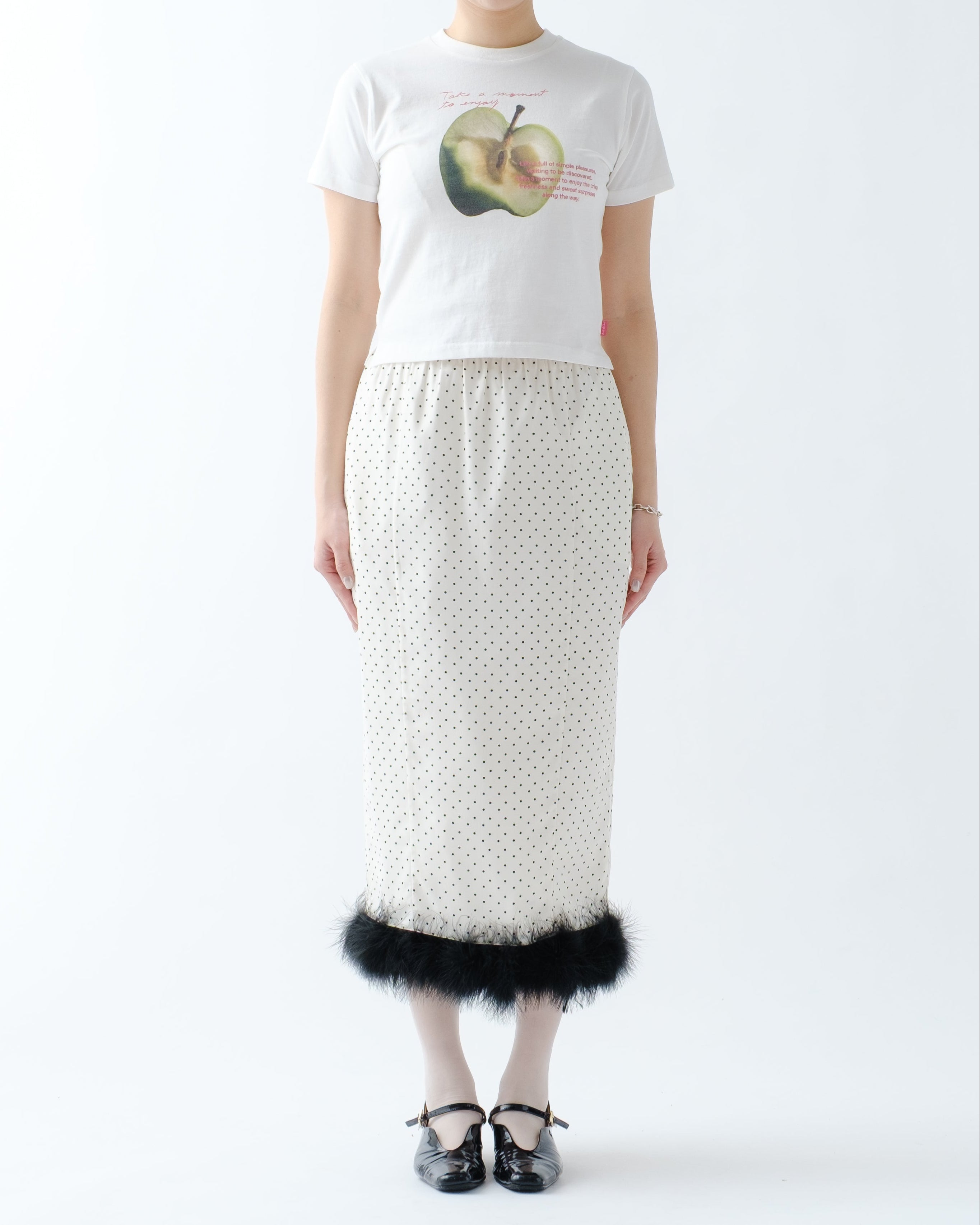 poppy ドット ポップコーンスカート DOT FEATHER SKIRT