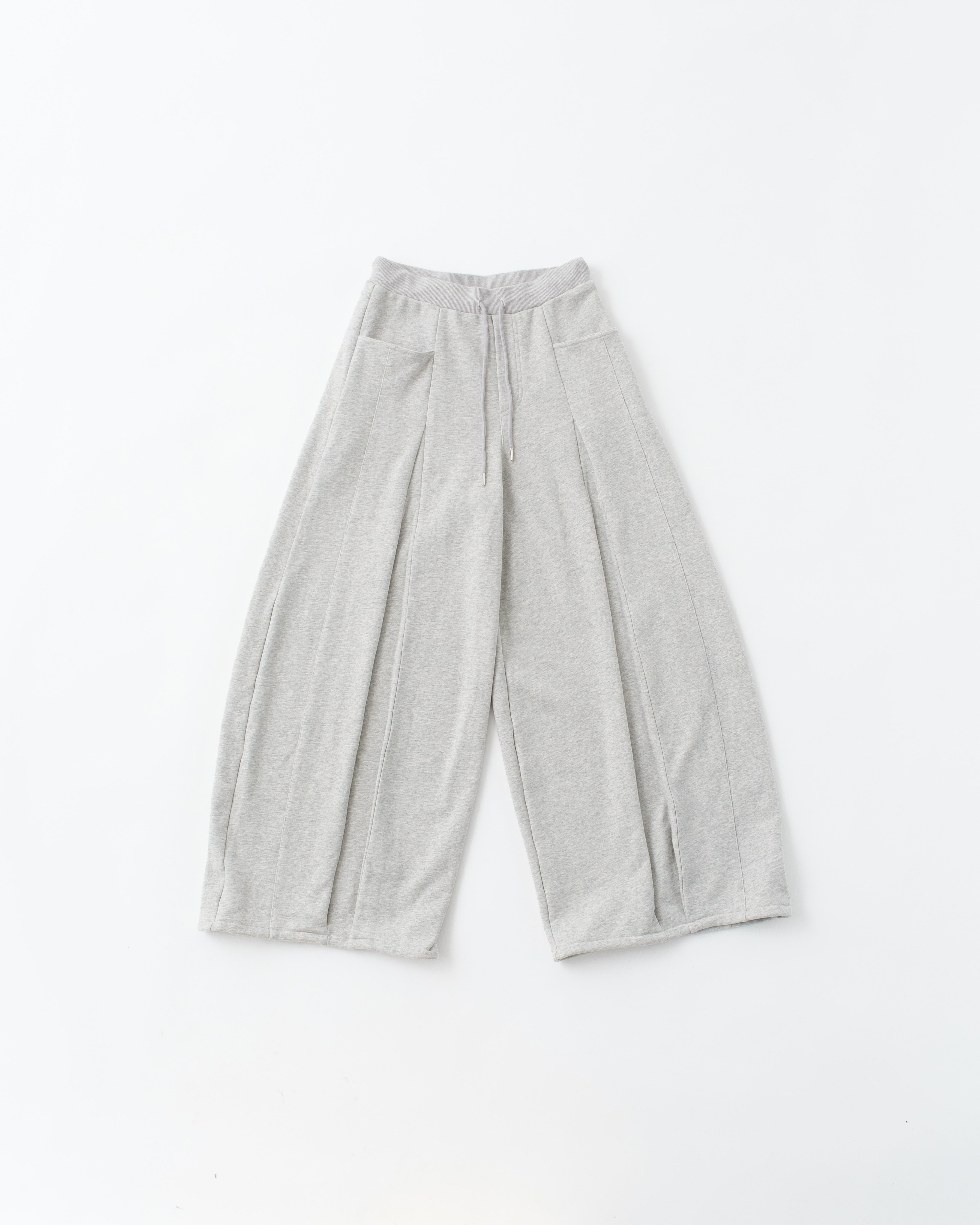パンツ KHOKI - Pleated Balloon Sweat Pants PLEATED BALLOON SWEAT PANTS
