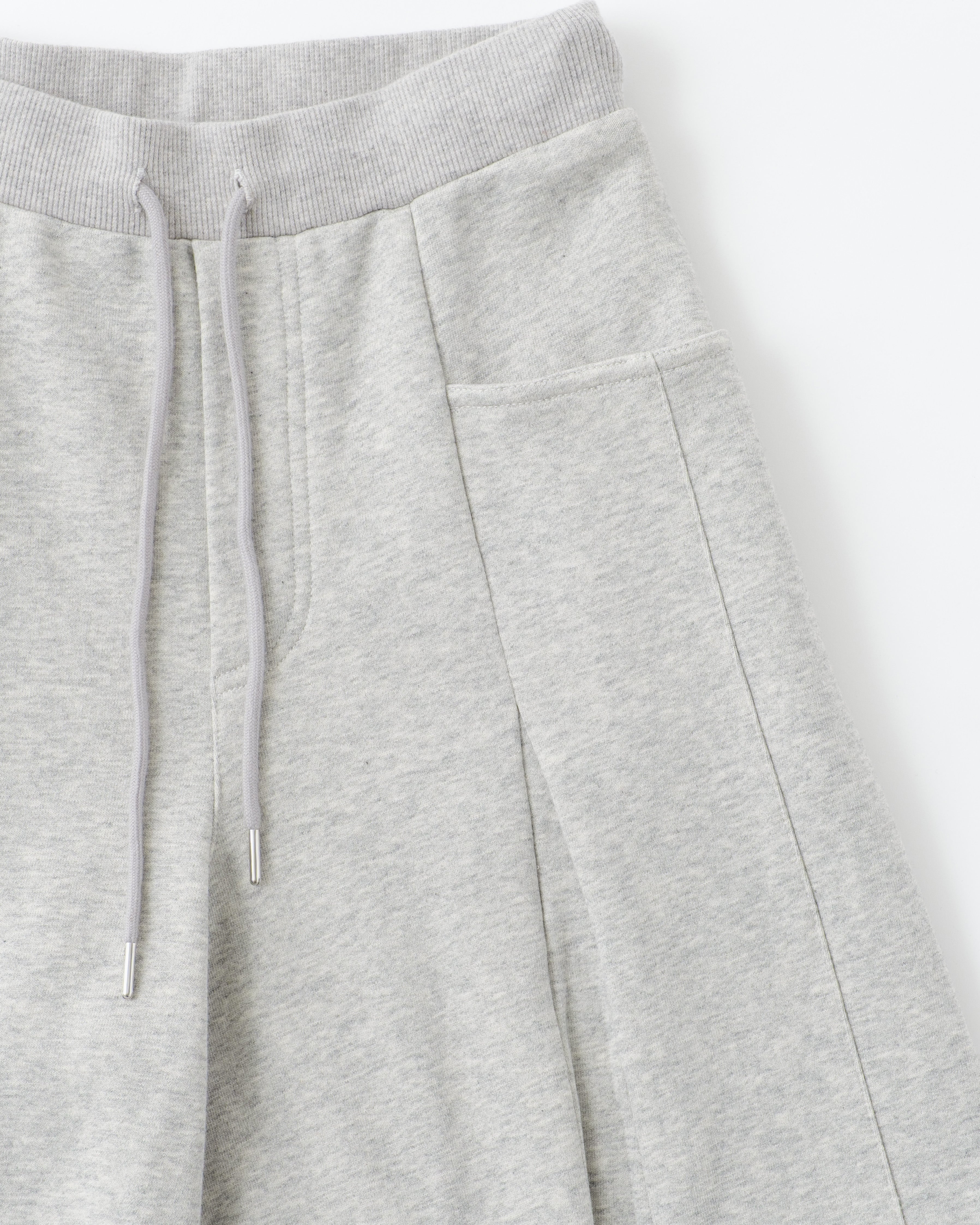 PLEATED BALLOON SWEAT PANTS